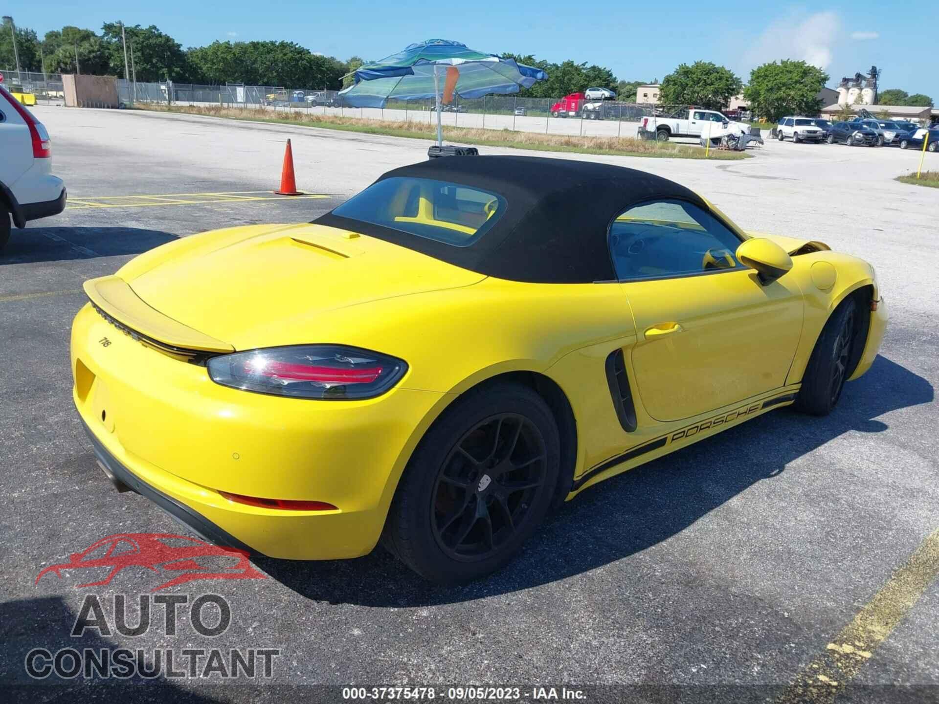 PORSCHE 718 BOXSTER 2017 - WP0CA2A88HS221145