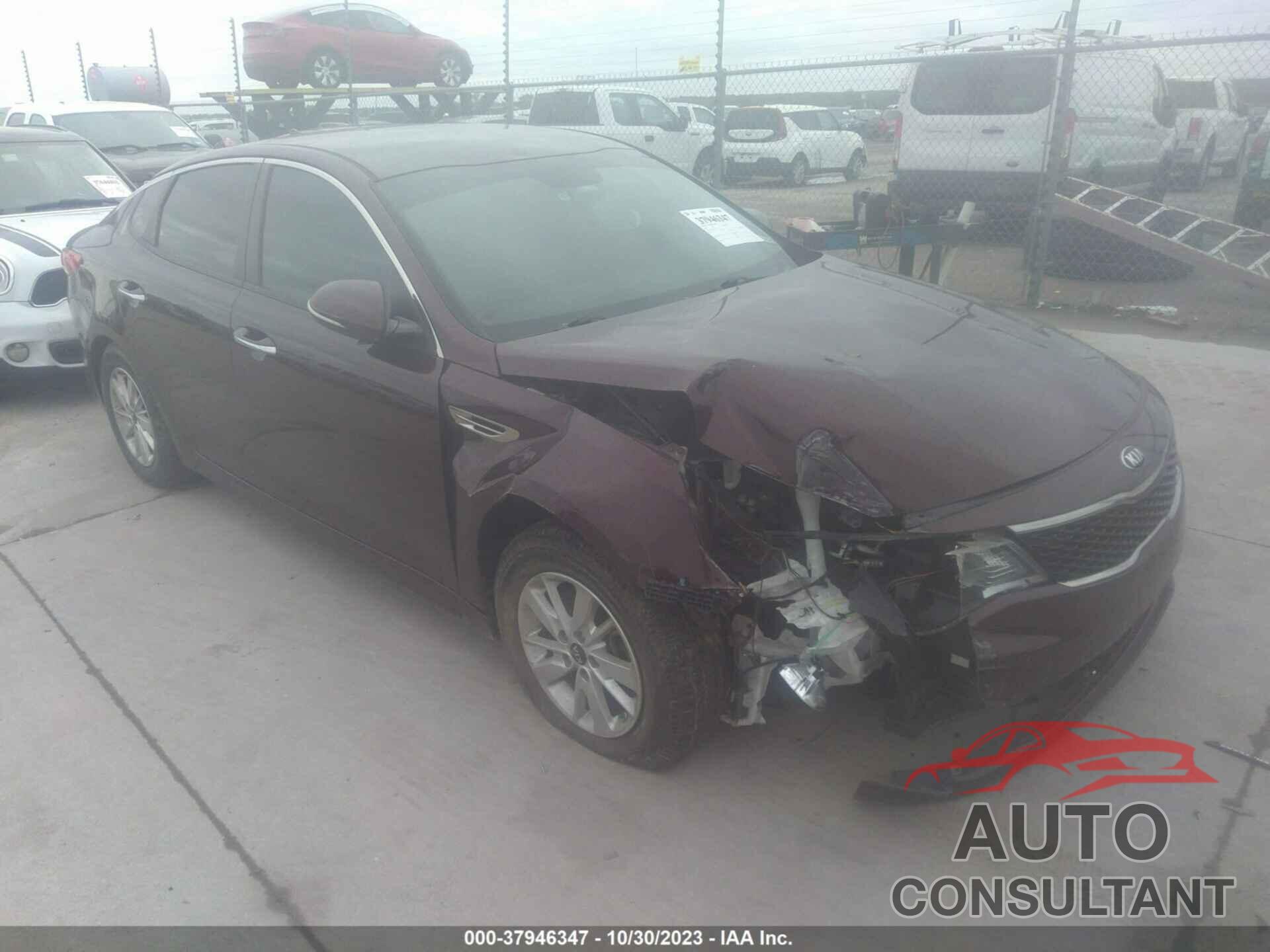 KIA OPTIMA 2016 - 5XXGT4L36GG107789