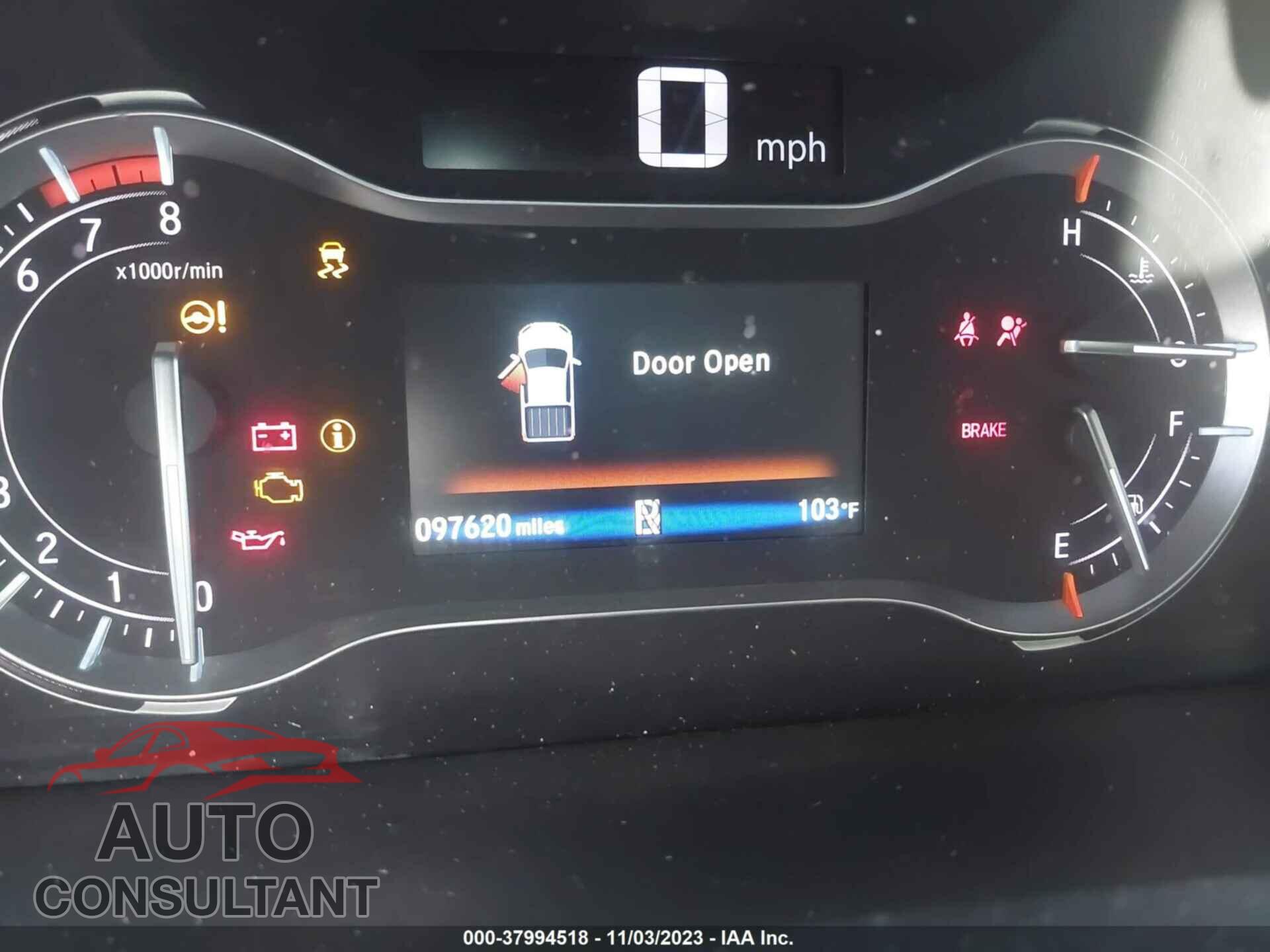 HONDA RIDGELINE 2017 - 5FPYK2F61HB002204