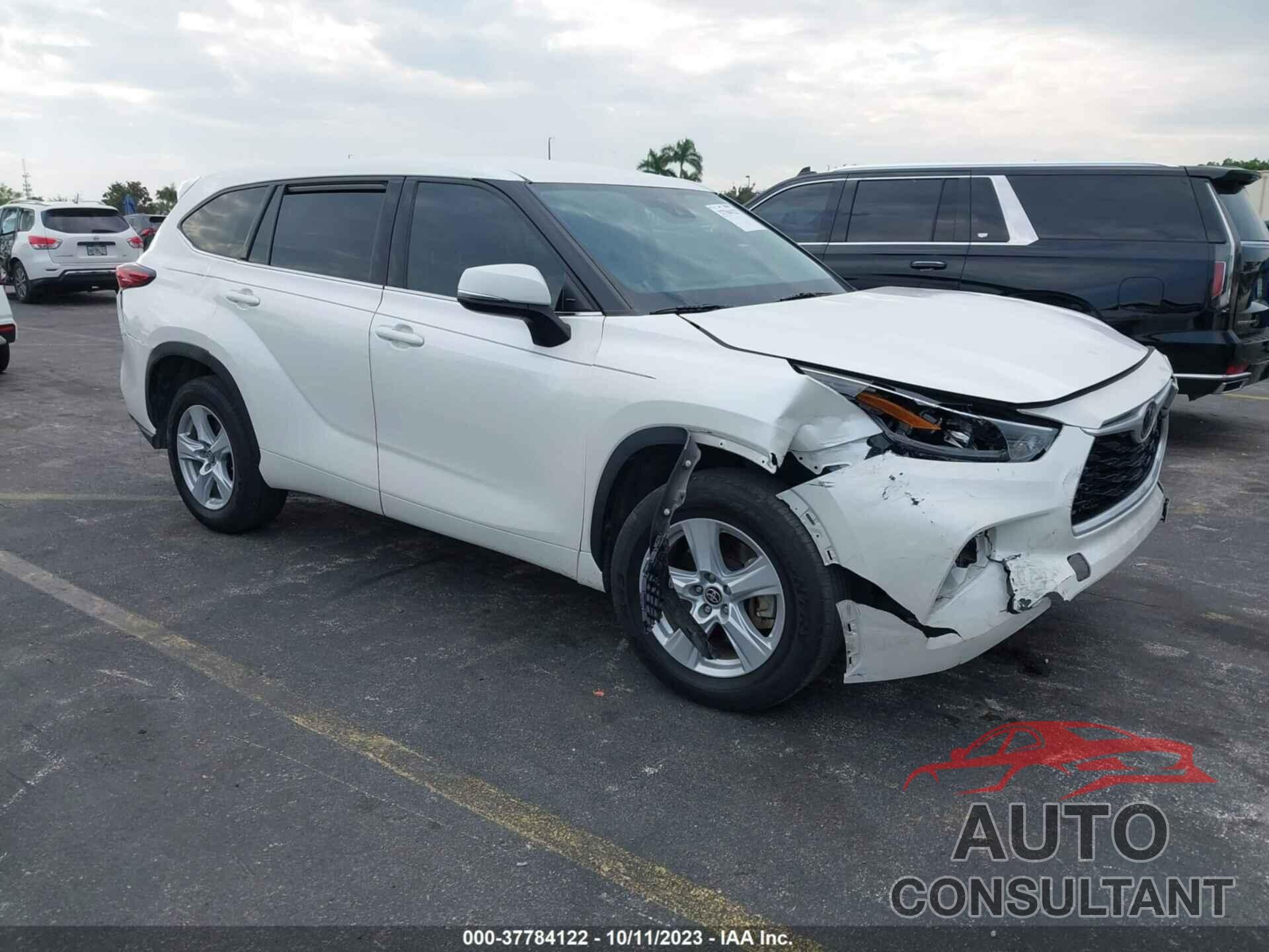 TOYOTA HIGHLANDER 2021 - 5TDCZRAH1MS053501