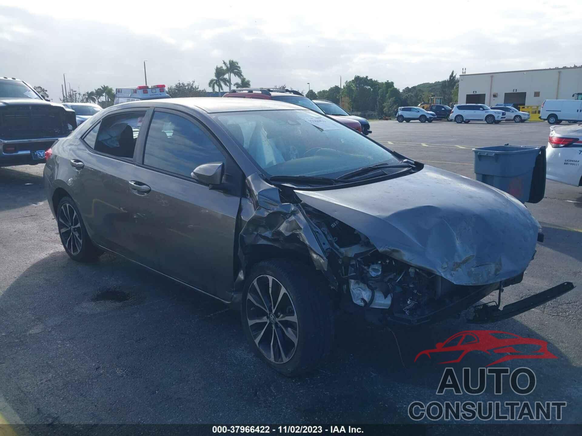 TOYOTA COROLLA 2017 - 2T1BURHE2HC826674