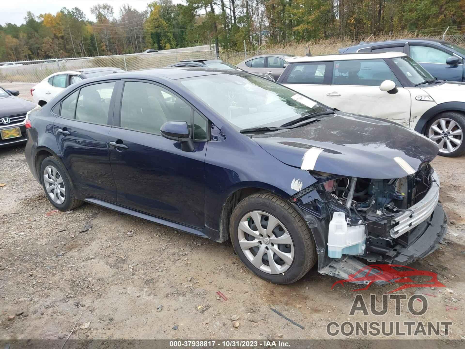 TOYOTA COROLLA 2021 - JTDEPMAE0MJ179255