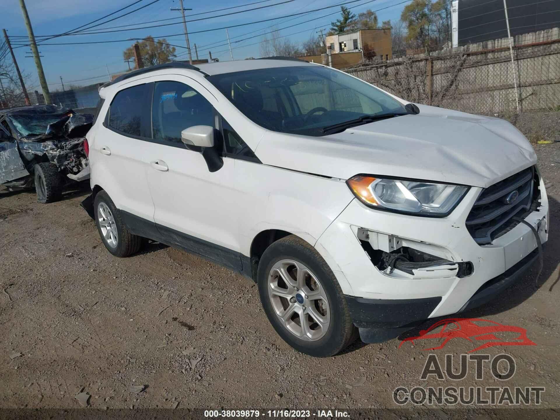 FORD ECOSPORT 2019 - MAJ3S2GE9KC289133