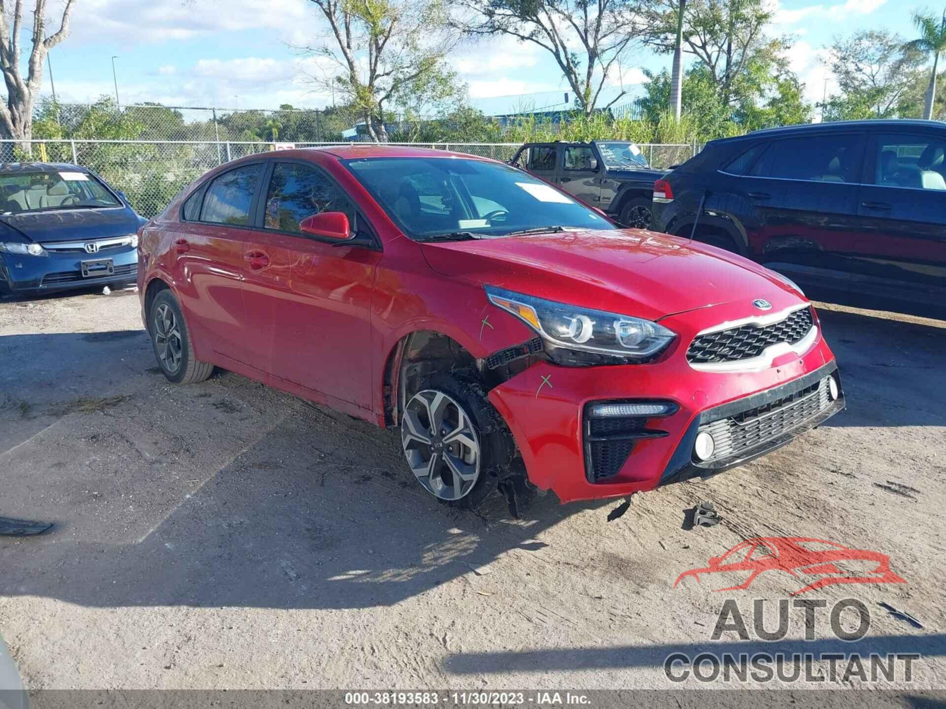 KIA FORTE 2019 - 3KPF24AD3KE067103