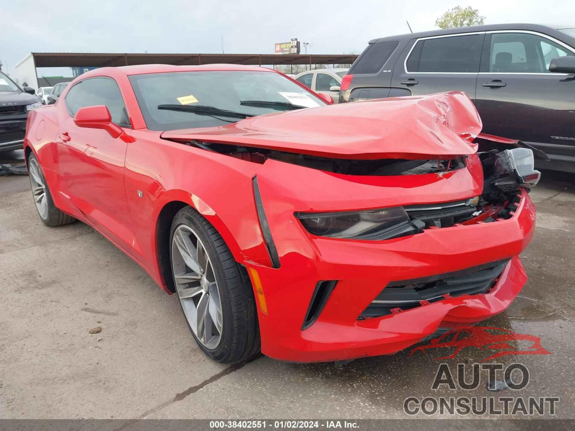 CHEVROLET CAMARO 2017 - 1G1FD1RXXH0144972