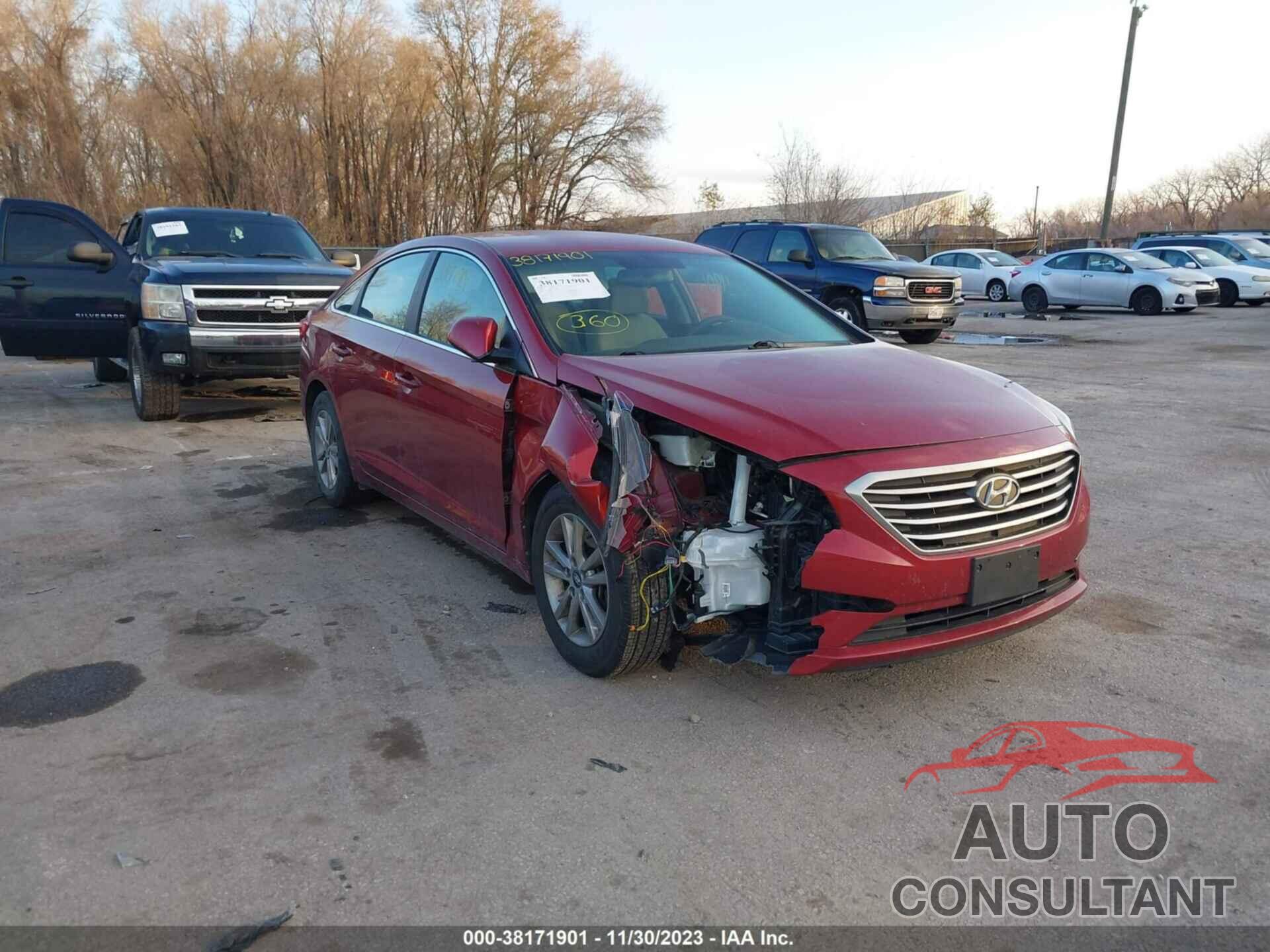 HYUNDAI SONATA 2016 - 5NPE24AF4GH303189