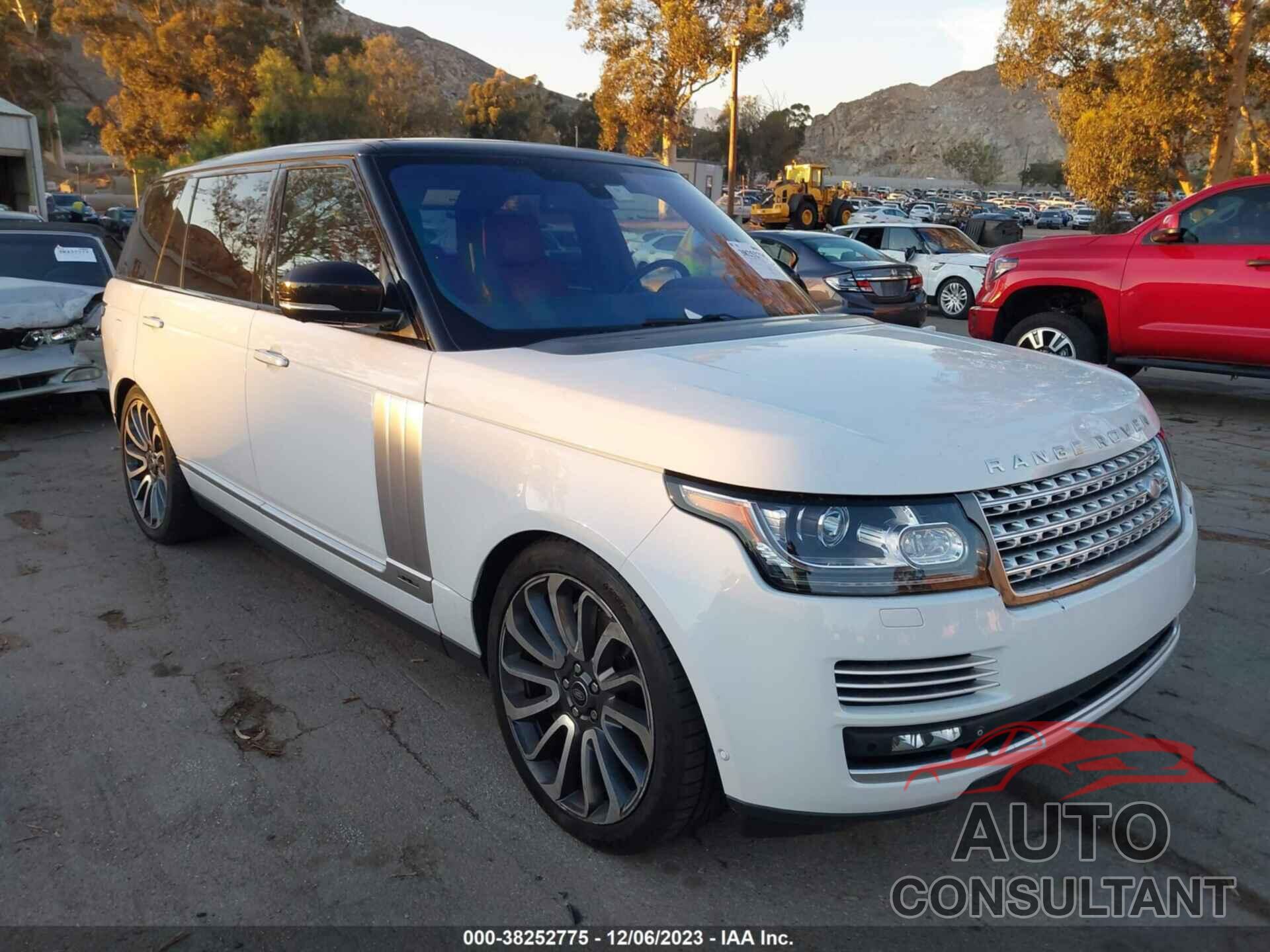 LAND ROVER RANGE ROVER 2015 - SALGV3TF0FA238363