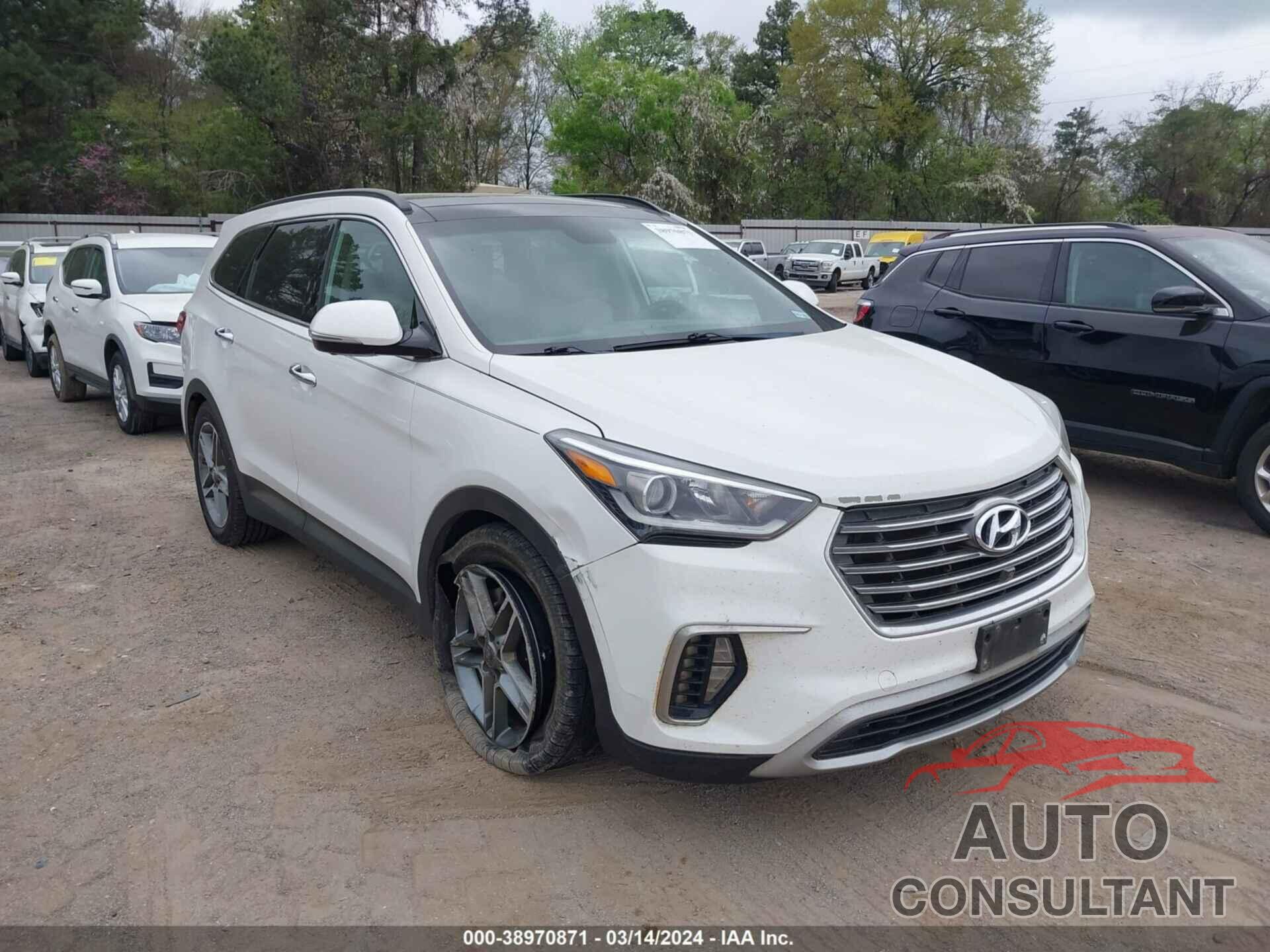 HYUNDAI SANTA FE 2017 - KM8SR4HF3HU170951