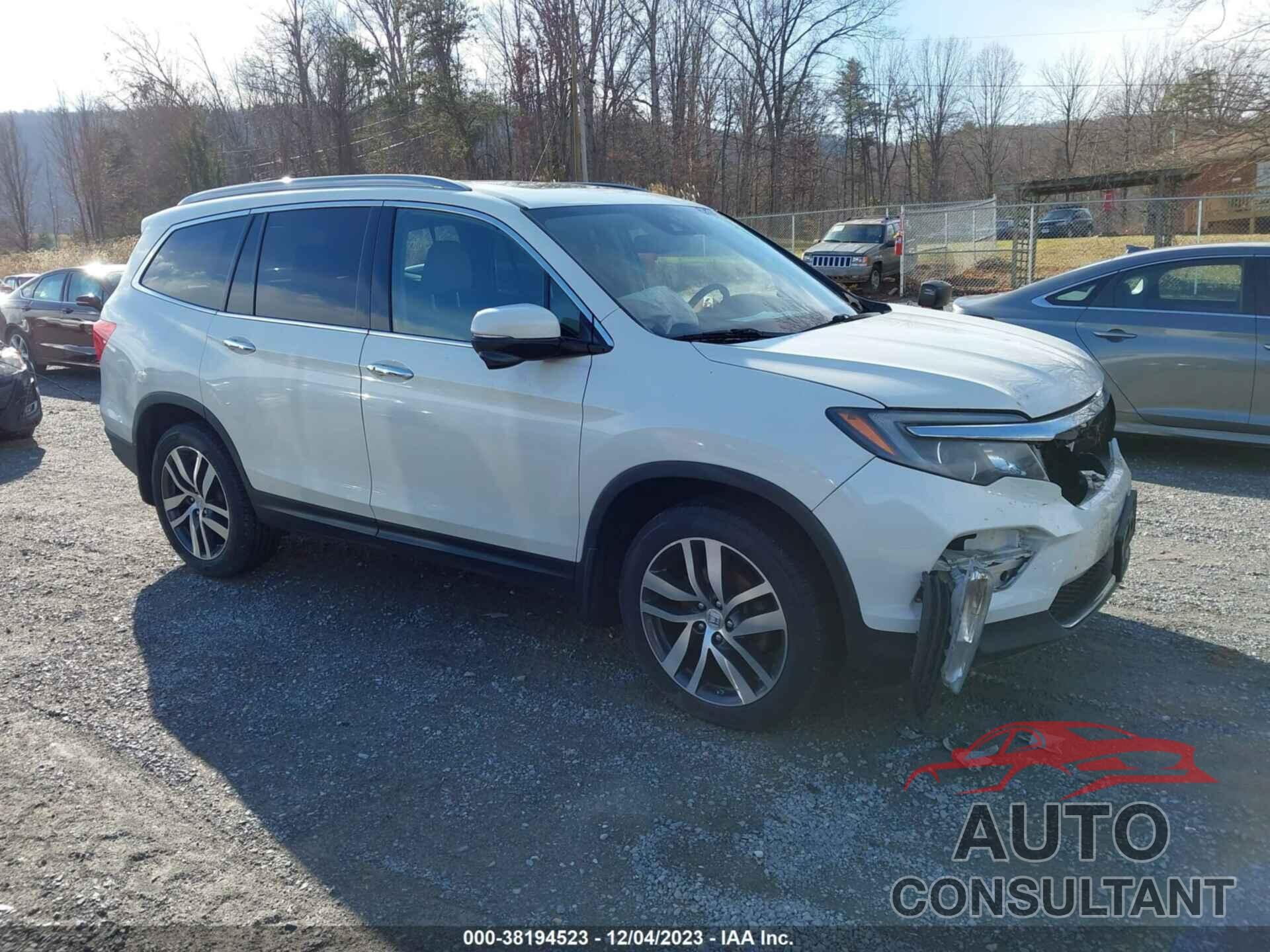 HONDA PILOT 2016 - 5FNYF6H95GB045826