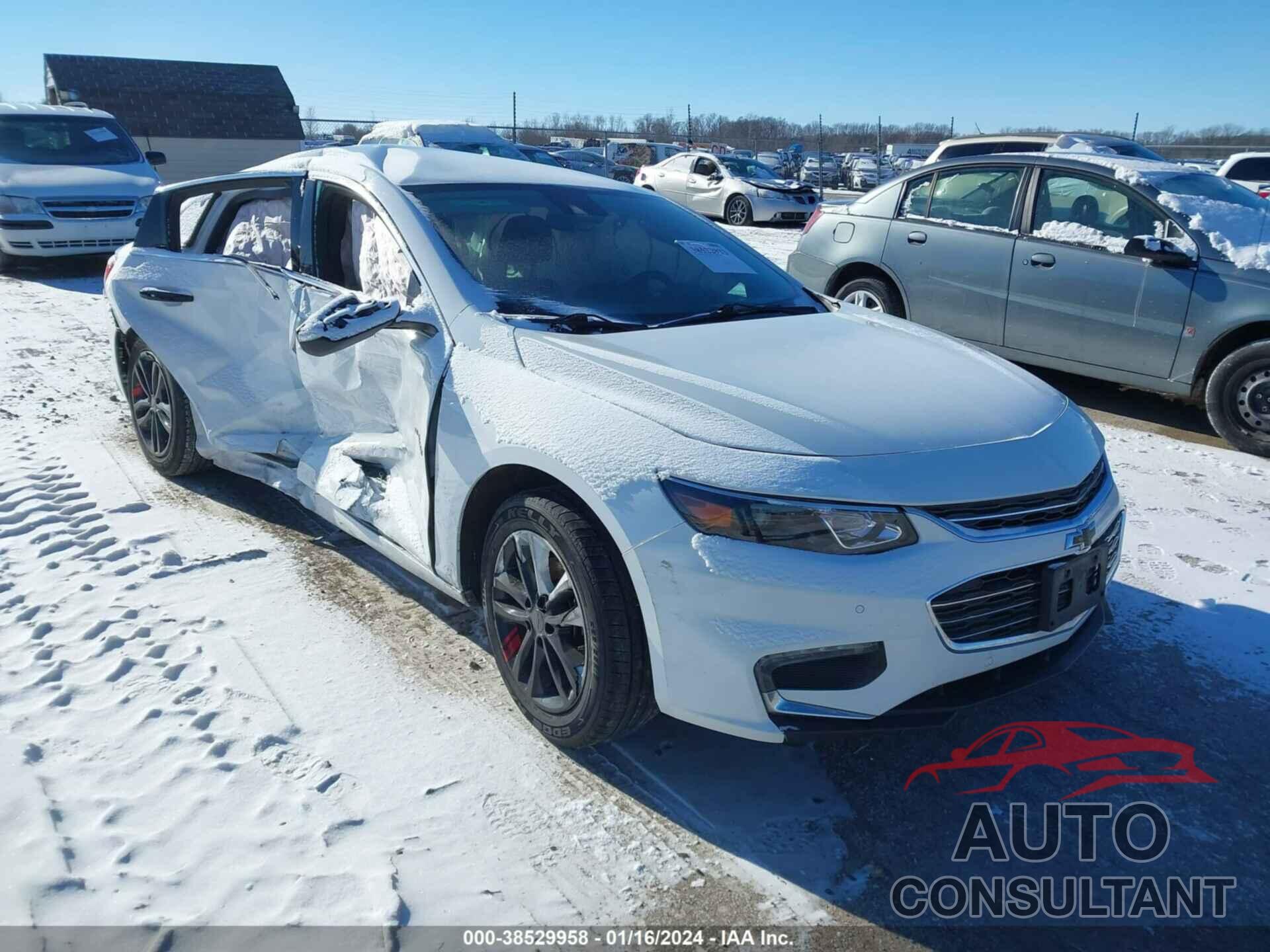 CHEVROLET MALIBU 2017 - 1G1ZE5ST1HF232847