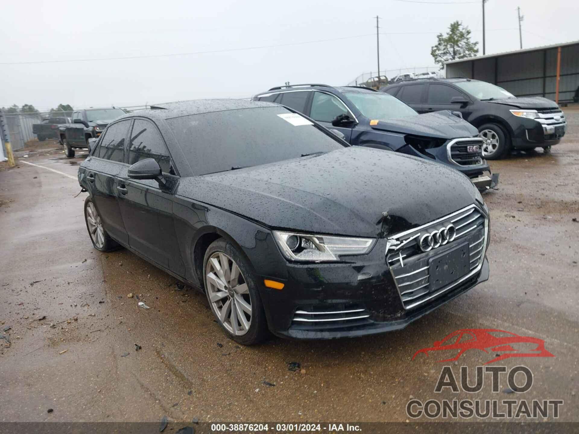 AUDI A4 2017 - WAUANAF49HN046654