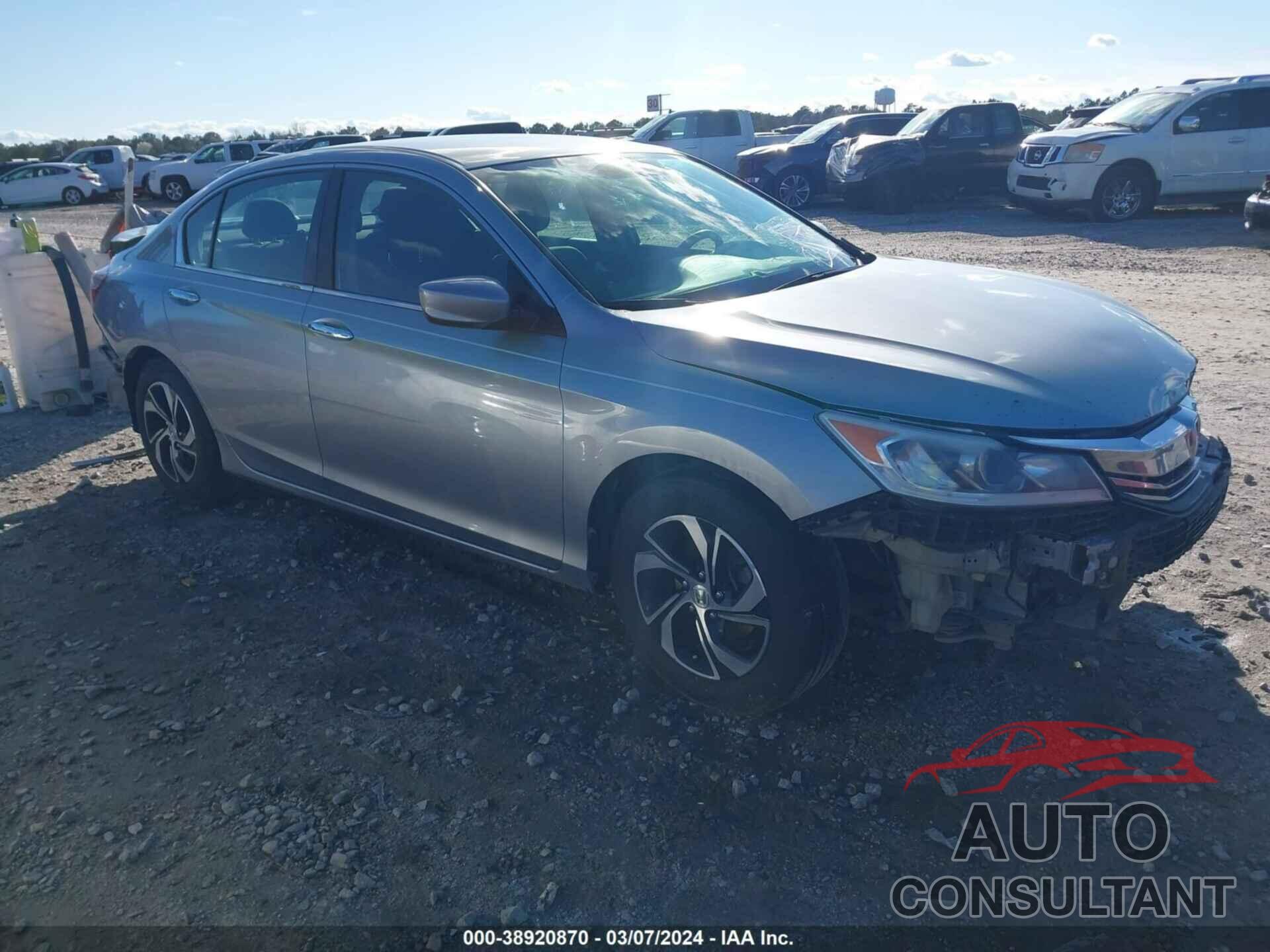 HONDA ACCORD 2017 - 1HGCR2F36HA218970