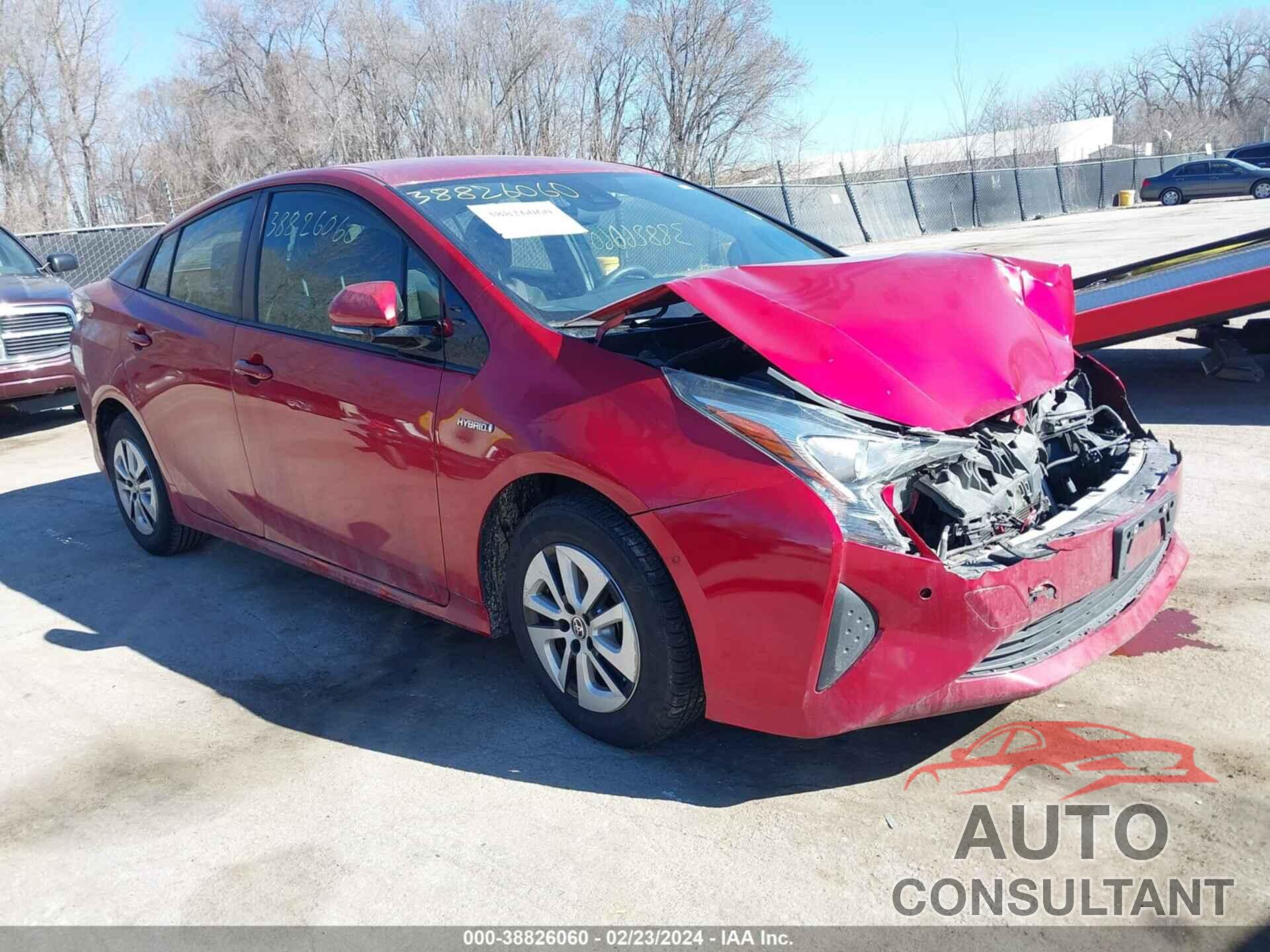 TOYOTA PRIUS 2018 - JTDKBRFU8J3590613