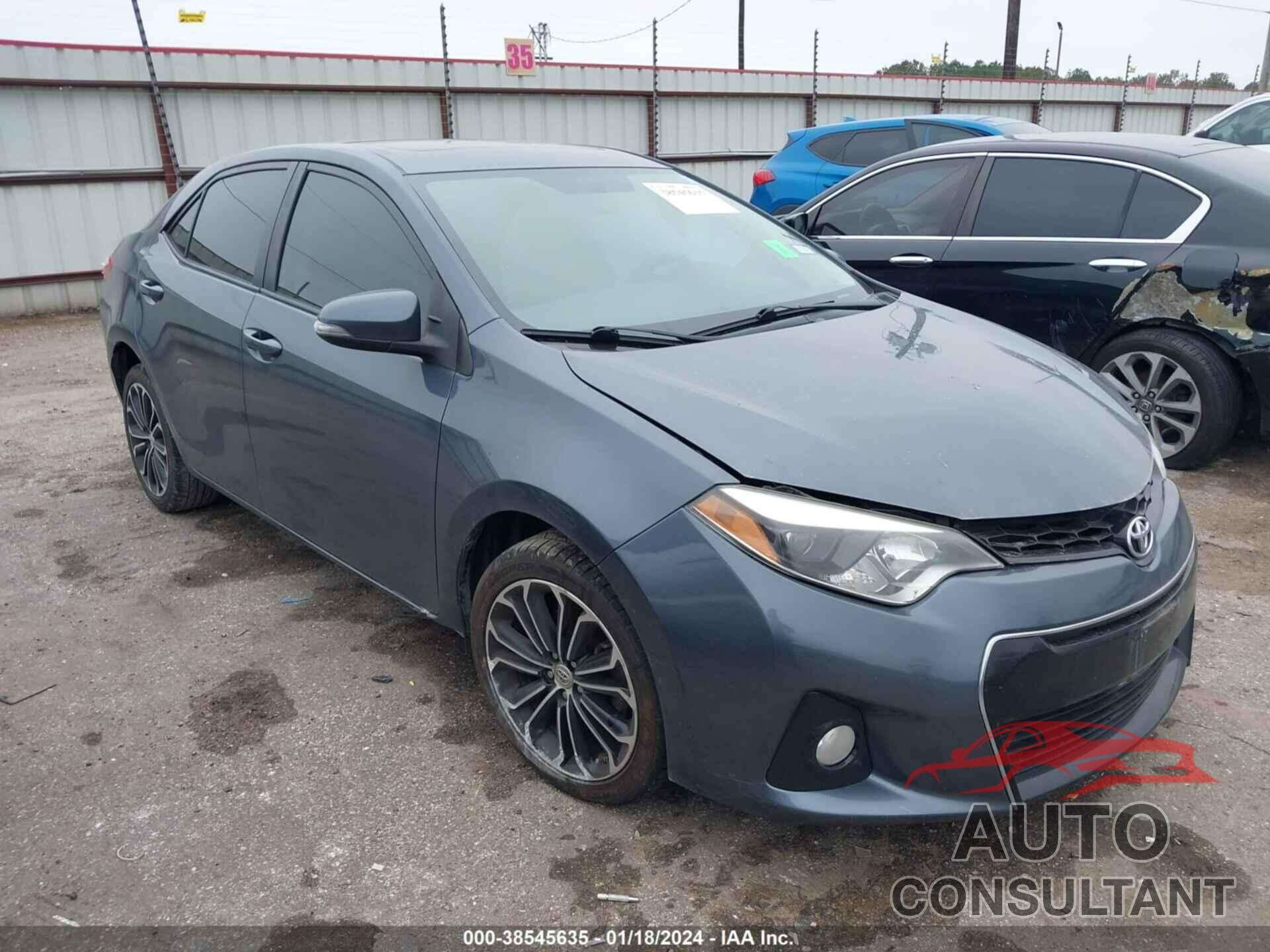 TOYOTA COROLLA 2016 - 5YFBURHE3GP392098
