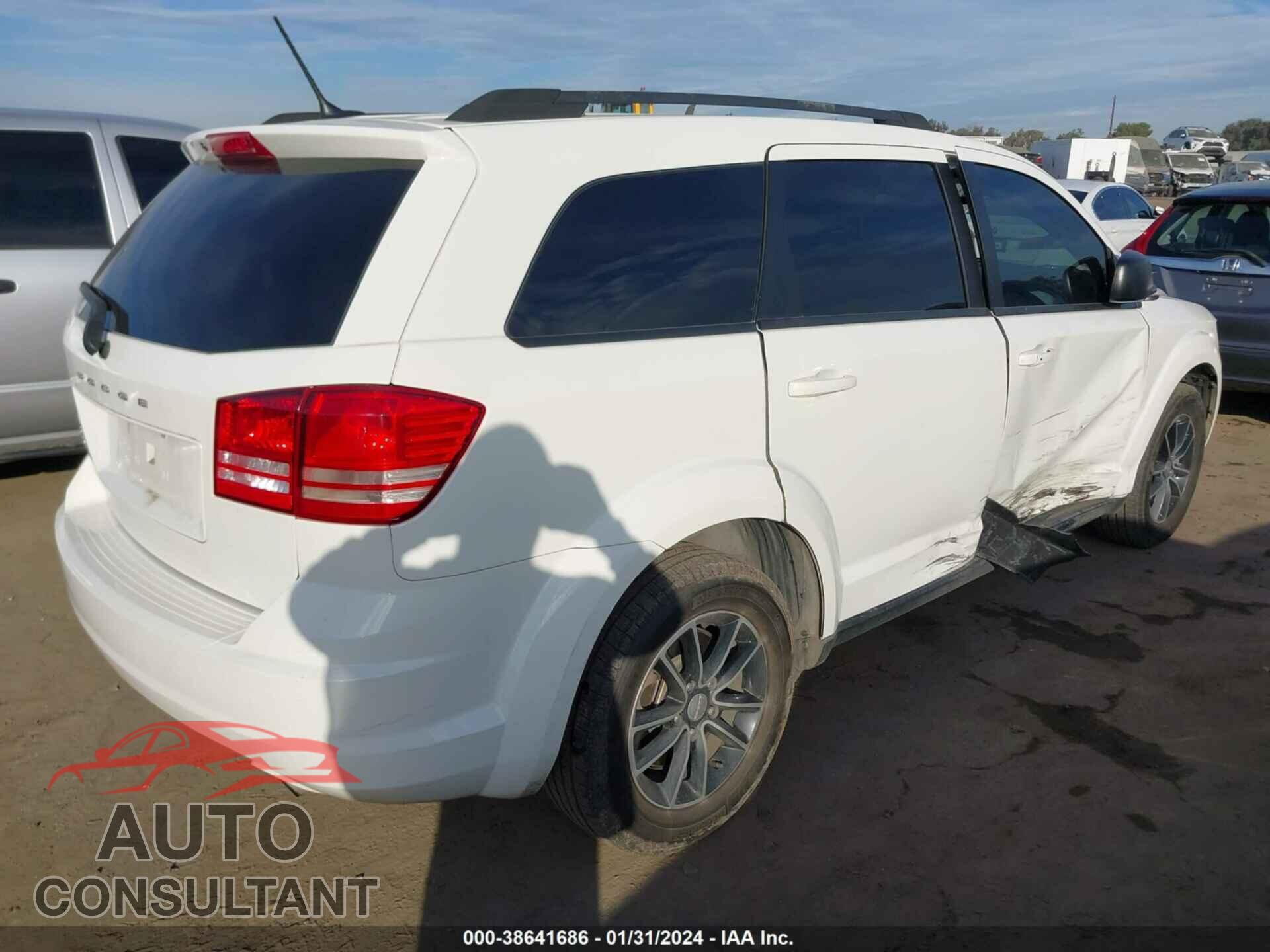 DODGE JOURNEY 2017 - 3C4PDCAB6HT707042