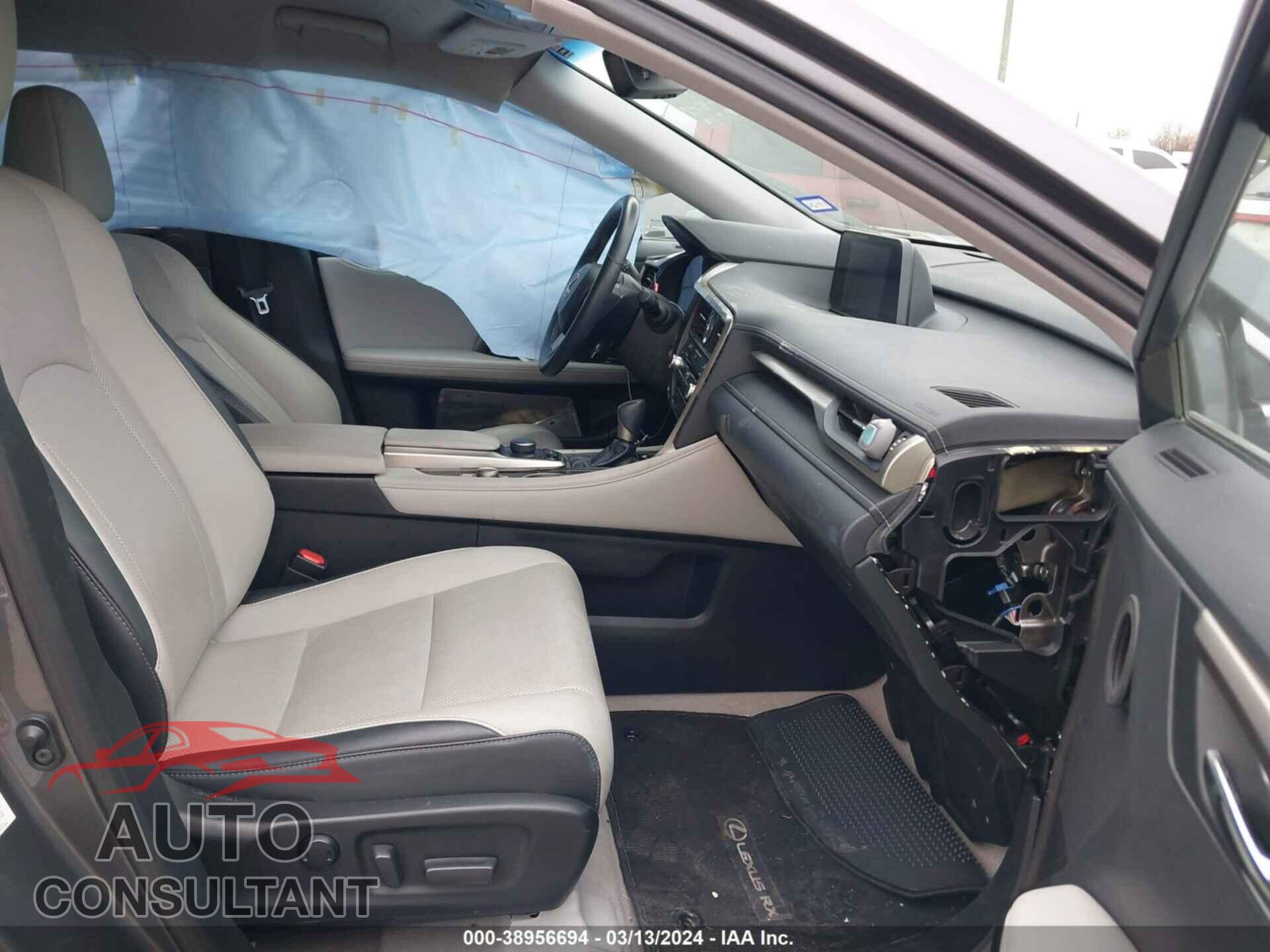 LEXUS RX 2017 - 2T2ZZMCA4HC093062