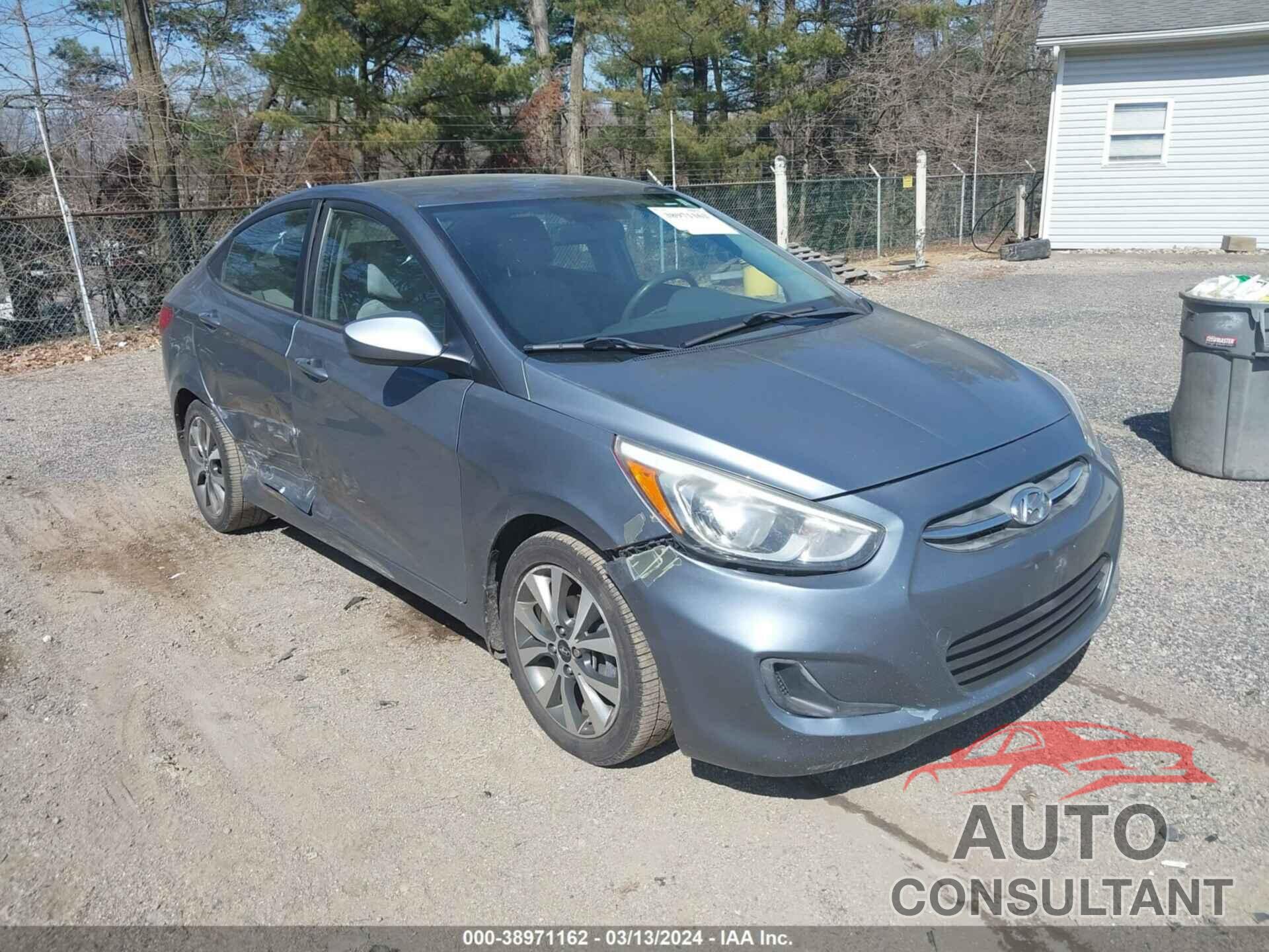 HYUNDAI ACCENT 2017 - KMHCT4AE6HU358757