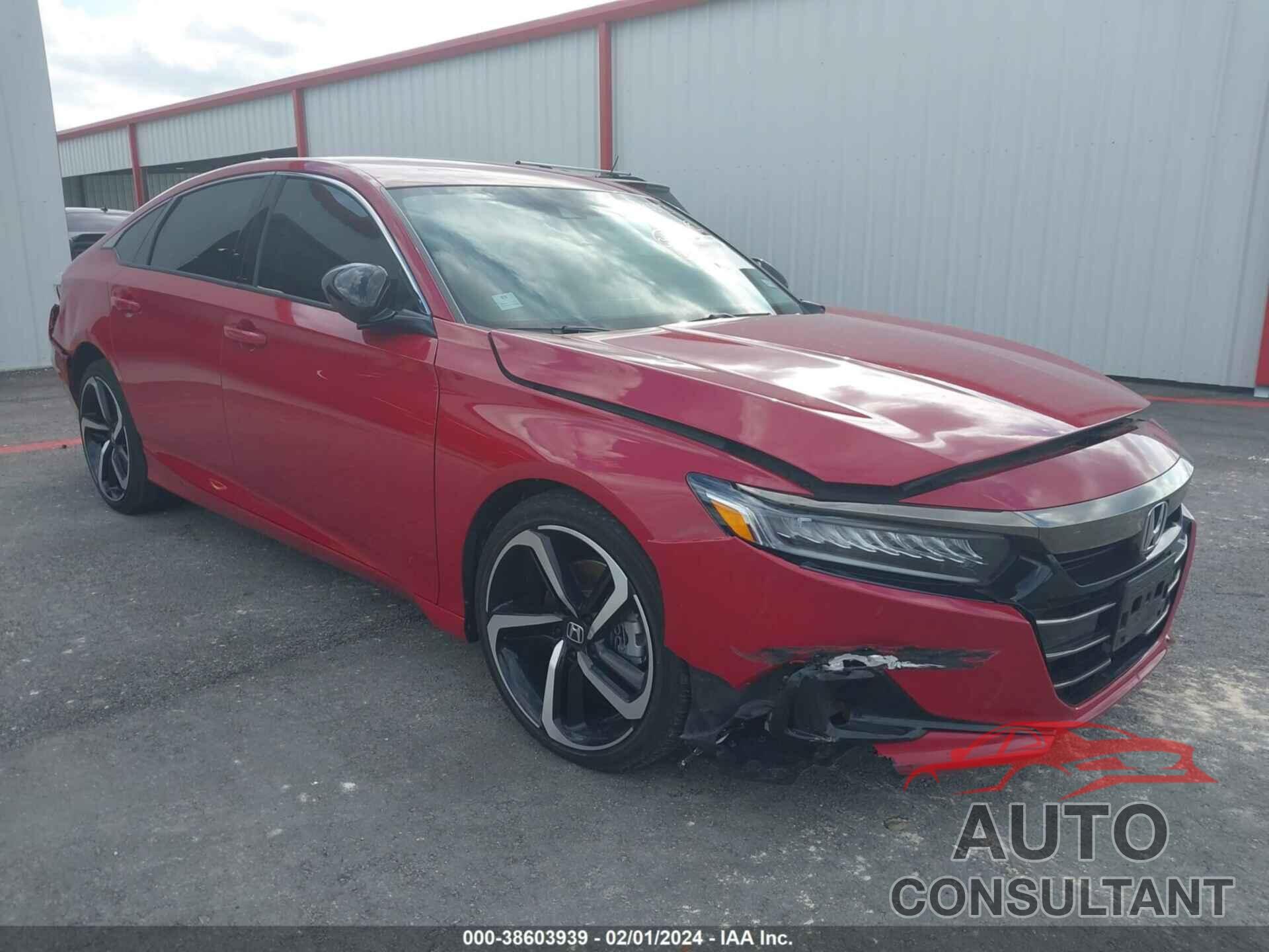 HONDA ACCORD 2022 - 1HGCV1F42NA059052
