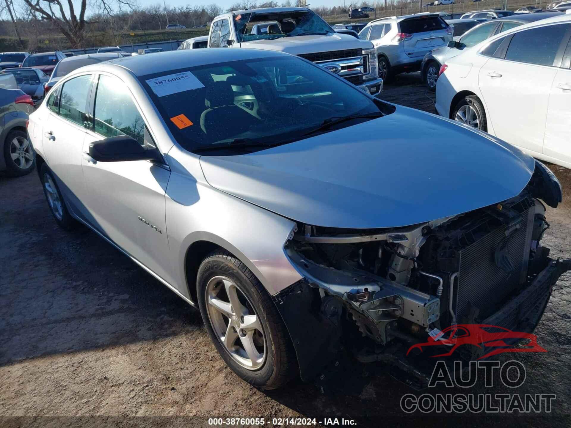 CHEVROLET MALIBU 2017 - 1G1ZB5ST5HF202534