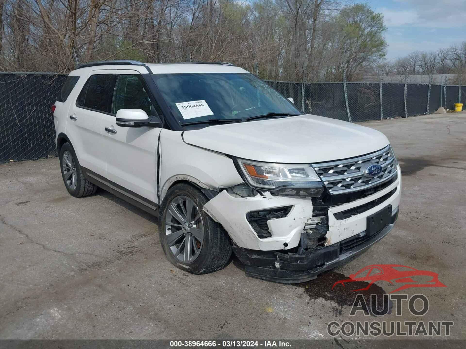 FORD EXPLORER 2018 - 1FM5K8F85JGB08484