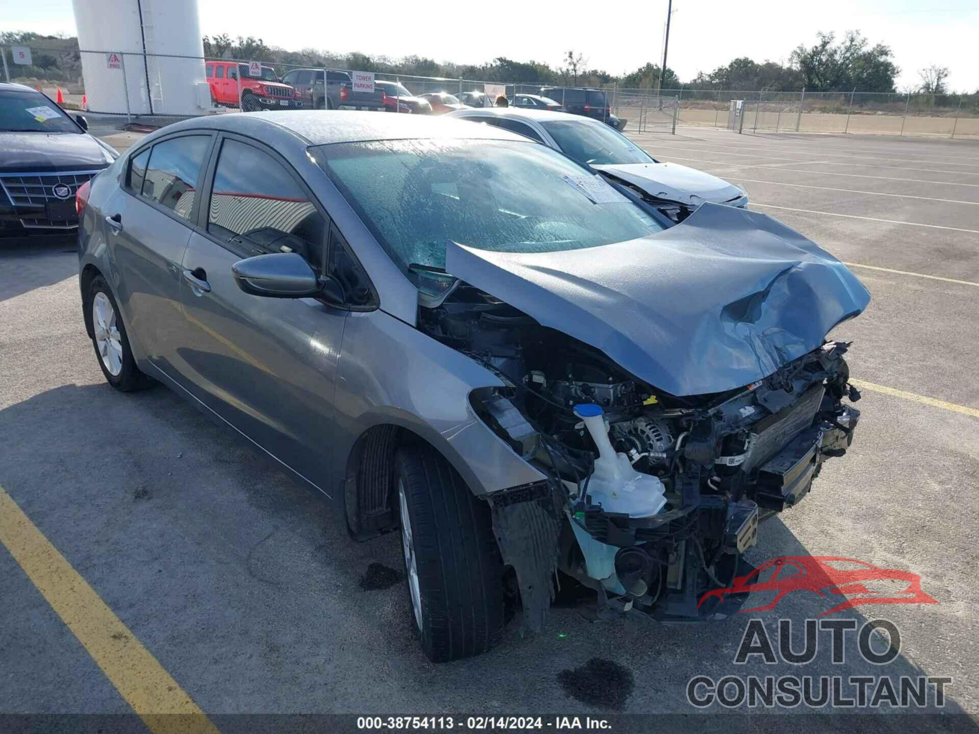 KIA FORTE 2017 - 3KPFL4A78HE030872