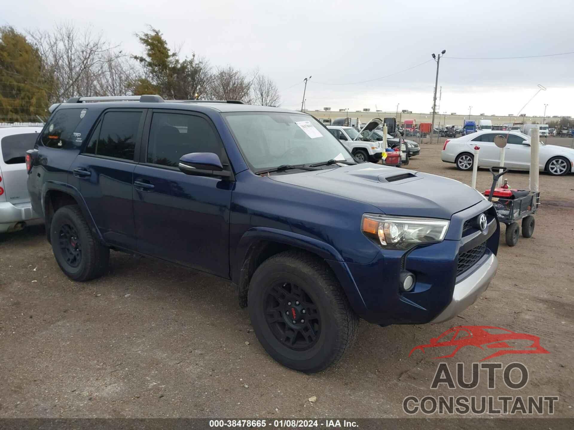 TOYOTA 4RUNNER 2017 - JTEBU5JR1H5468983