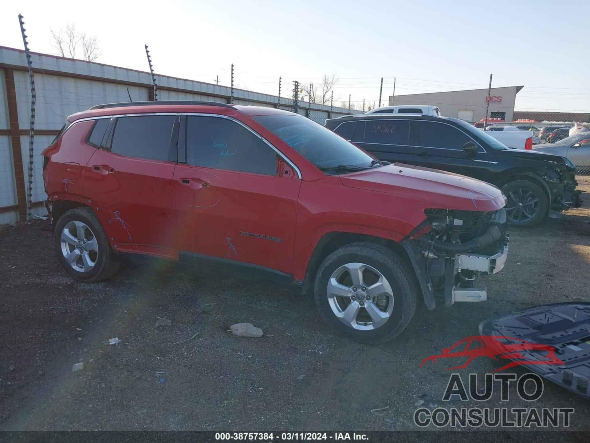 JEEP COMPASS 2018 - 3C4NJCBB2JT102231