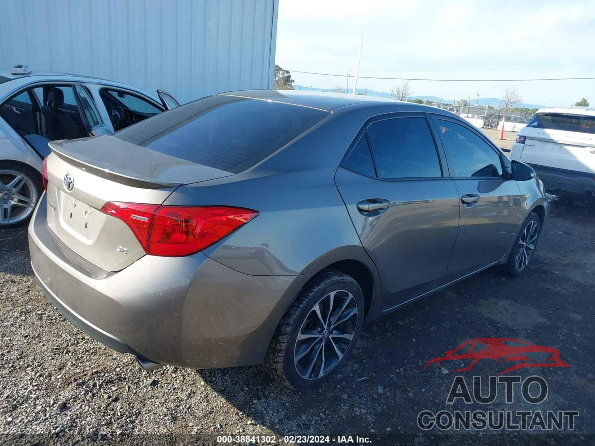 TOYOTA COROLLA 2019 - 2T1BURHE8KC163568