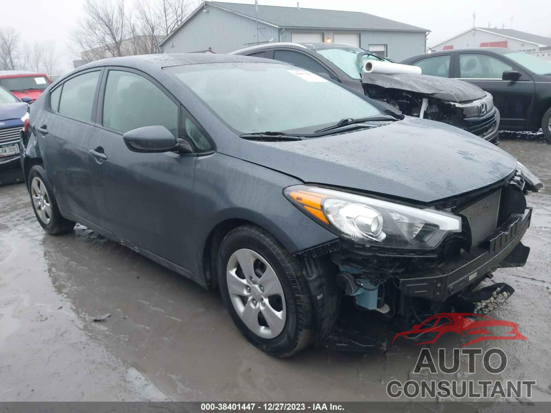 KIA FORTE 2016 - KNAFK4A65G5578085