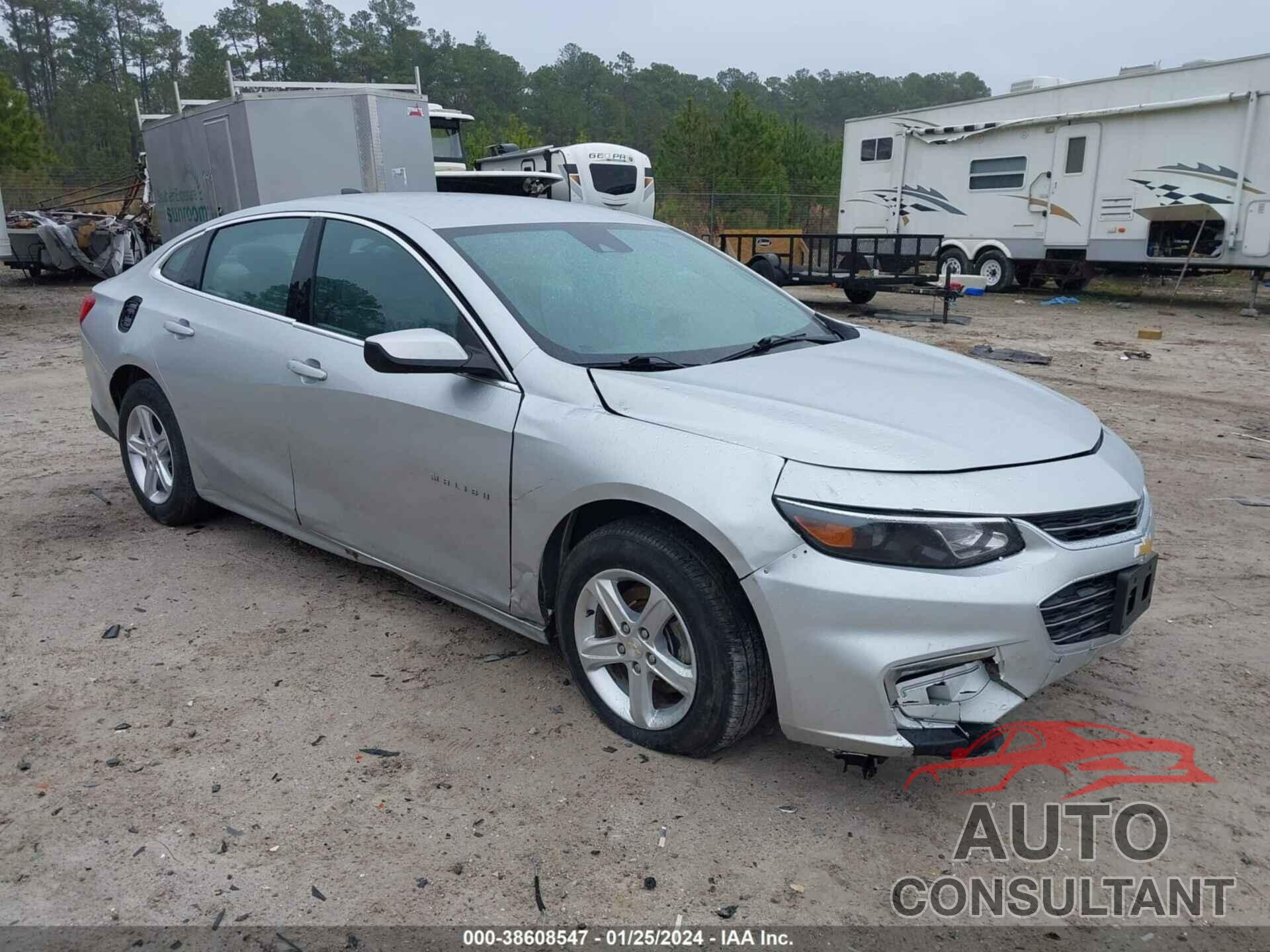 CHEVROLET MALIBU 2020 - 1G1ZC5ST4LF145314