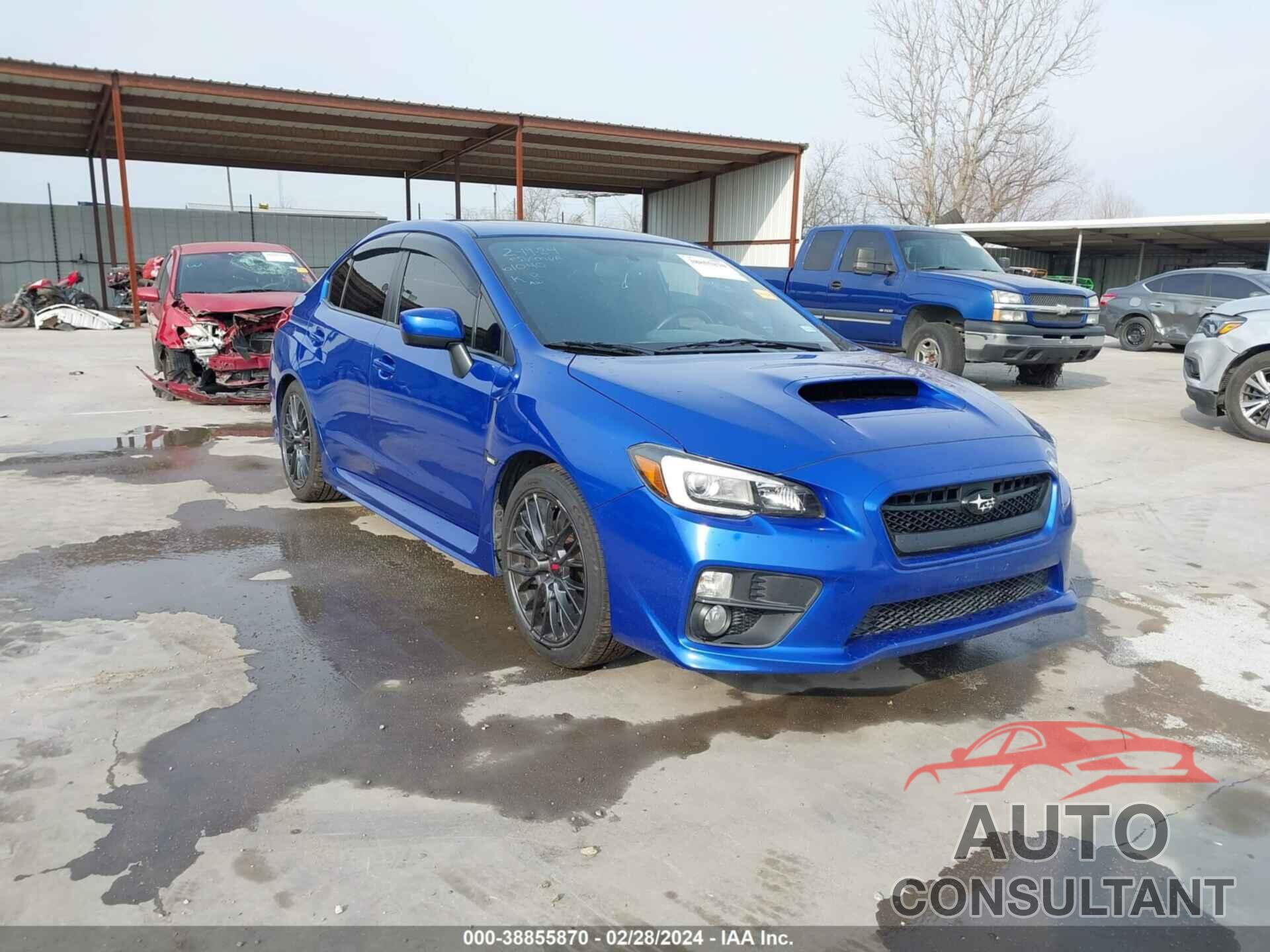 SUBARU WRX 2016 - JF1VA1E65G9820835