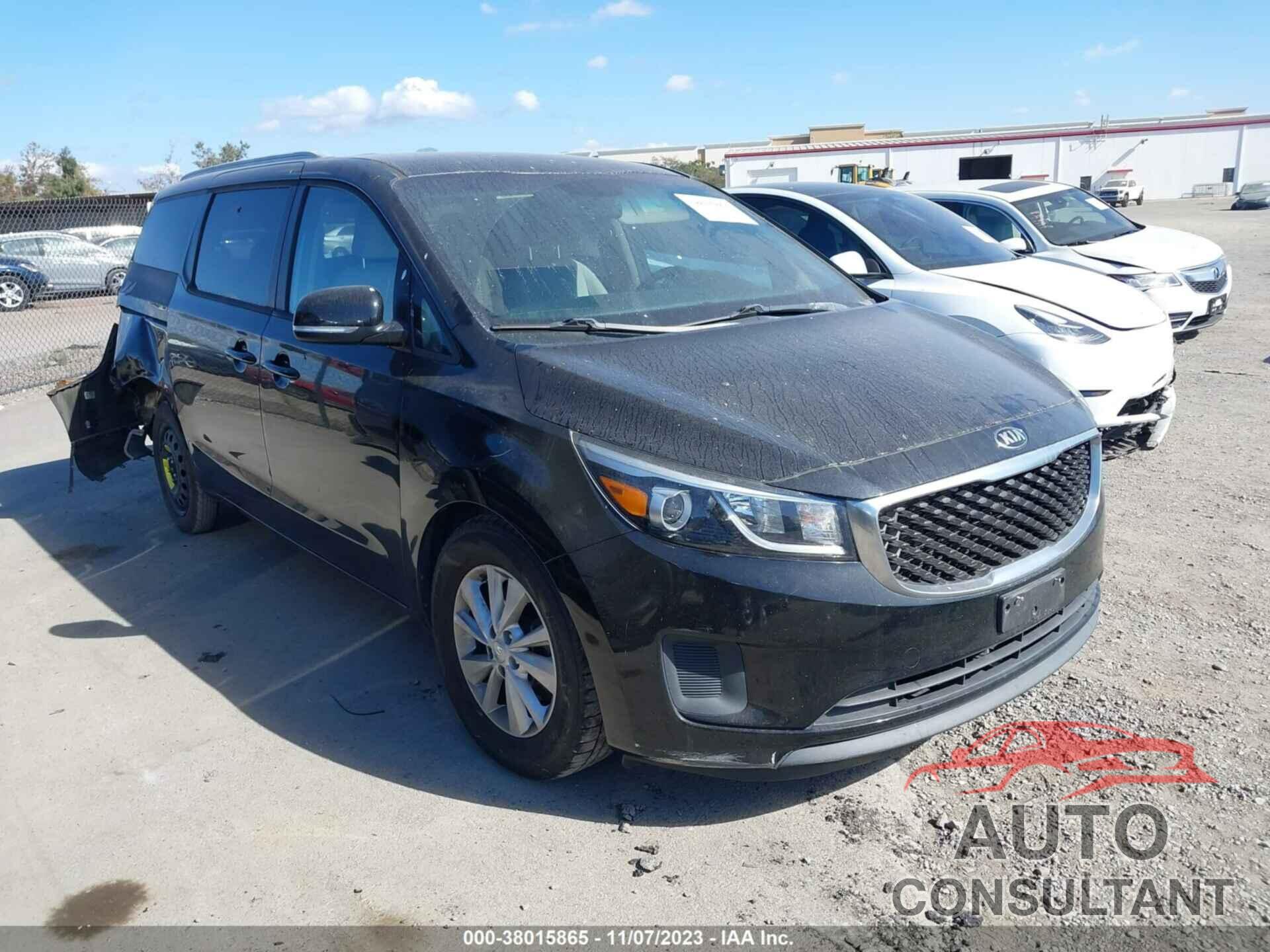 KIA SEDONA 2016 - KNDMB5C14G6120730