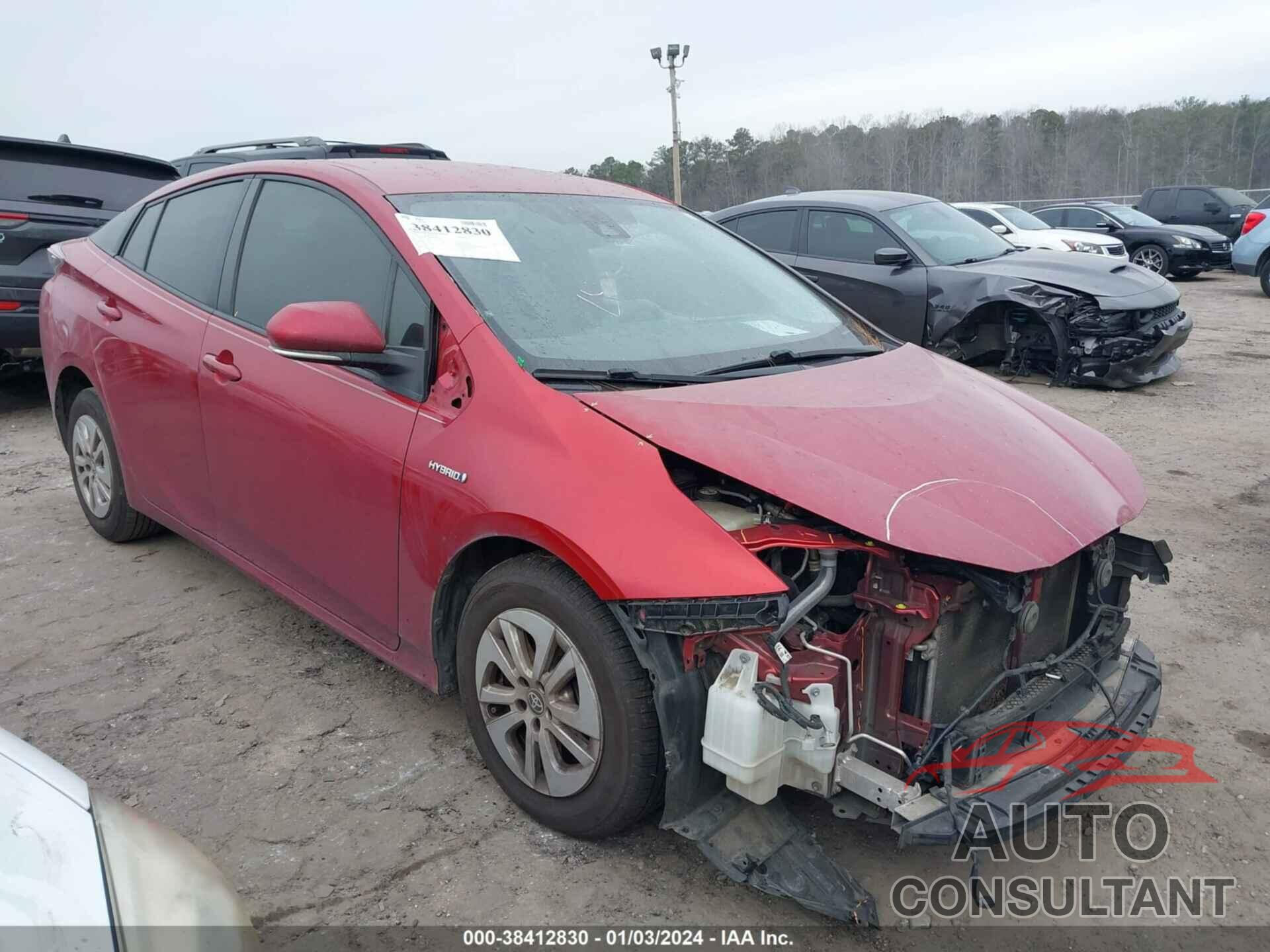 TOYOTA PRIUS 2017 - JTDKBRFU1H3056959