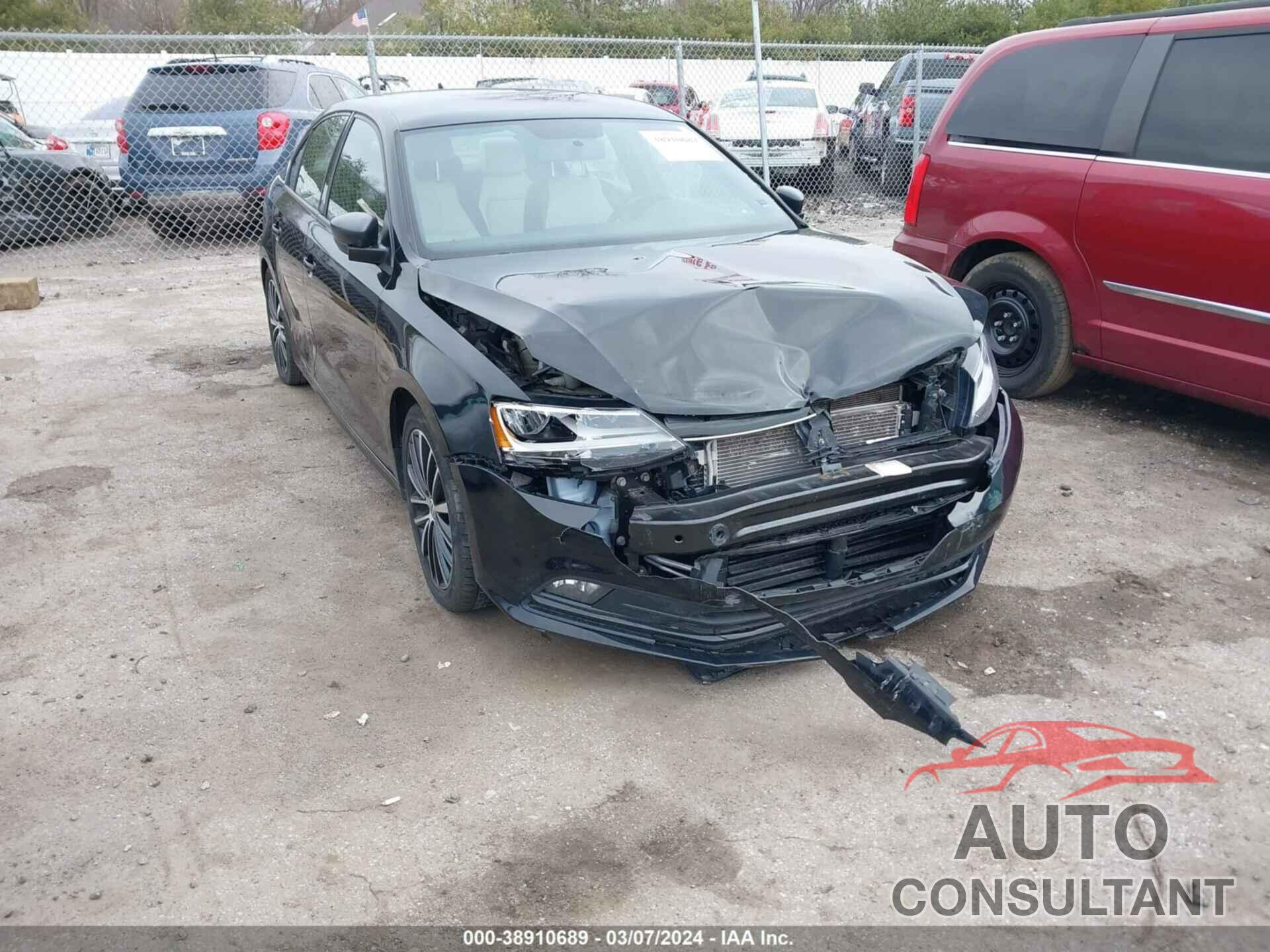 VOLKSWAGEN JETTA 2016 - 3VWD17AJ3GM257298