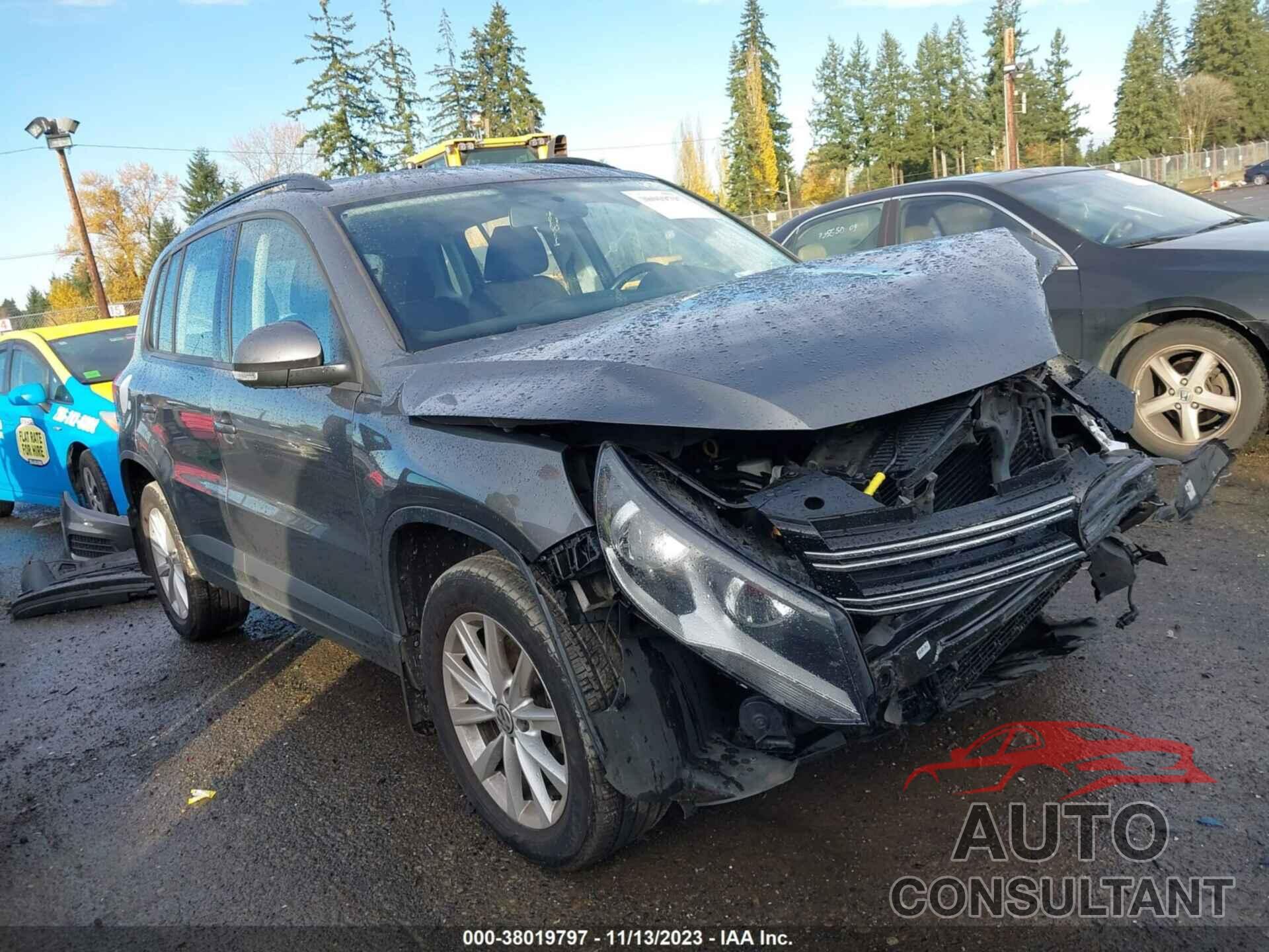 VOLKSWAGEN TIGUAN 2017 - WVGBV7AX0HK046924