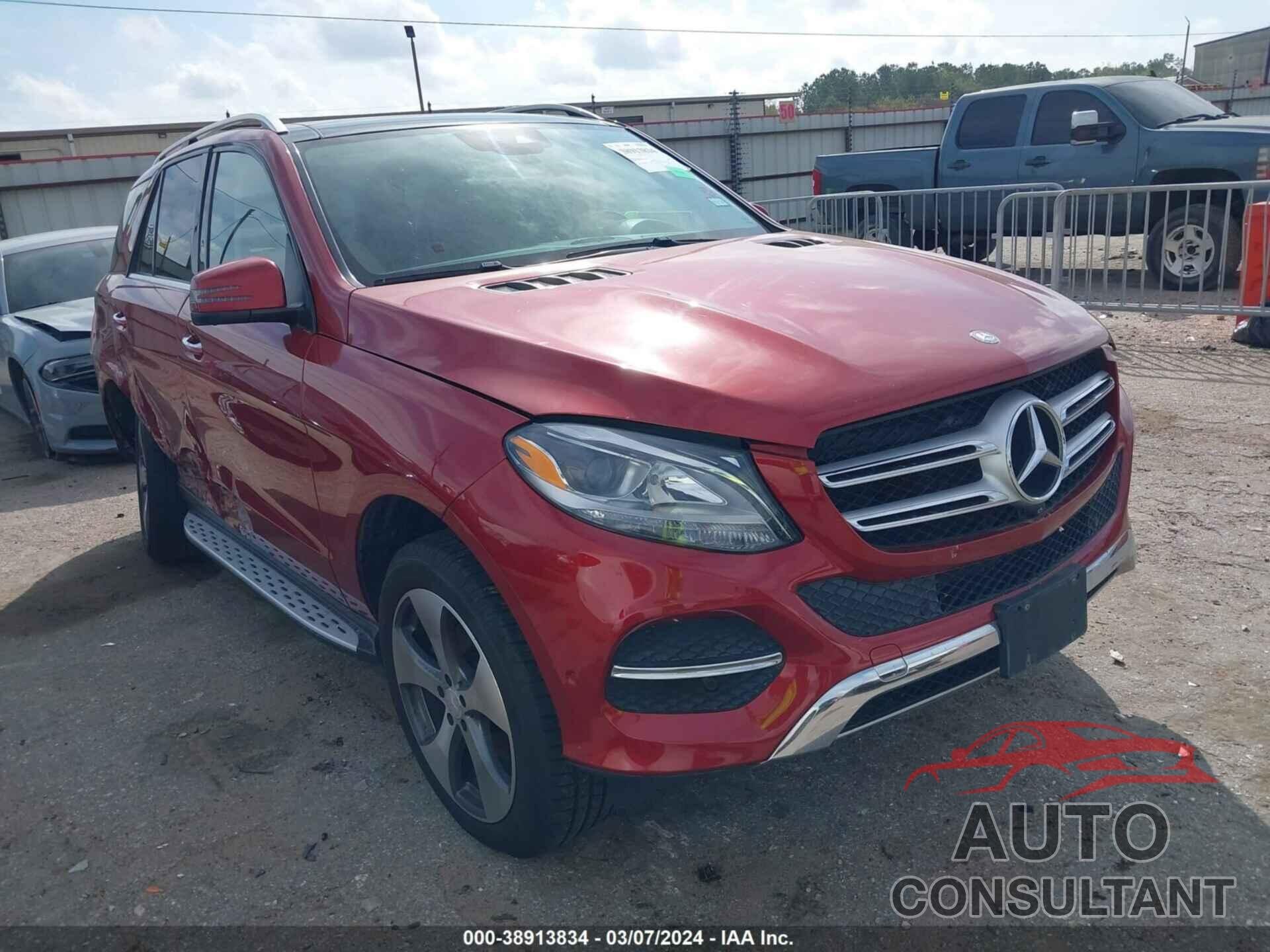 MERCEDES-BENZ GLE 2016 - 4JGDA5JB5GA763854