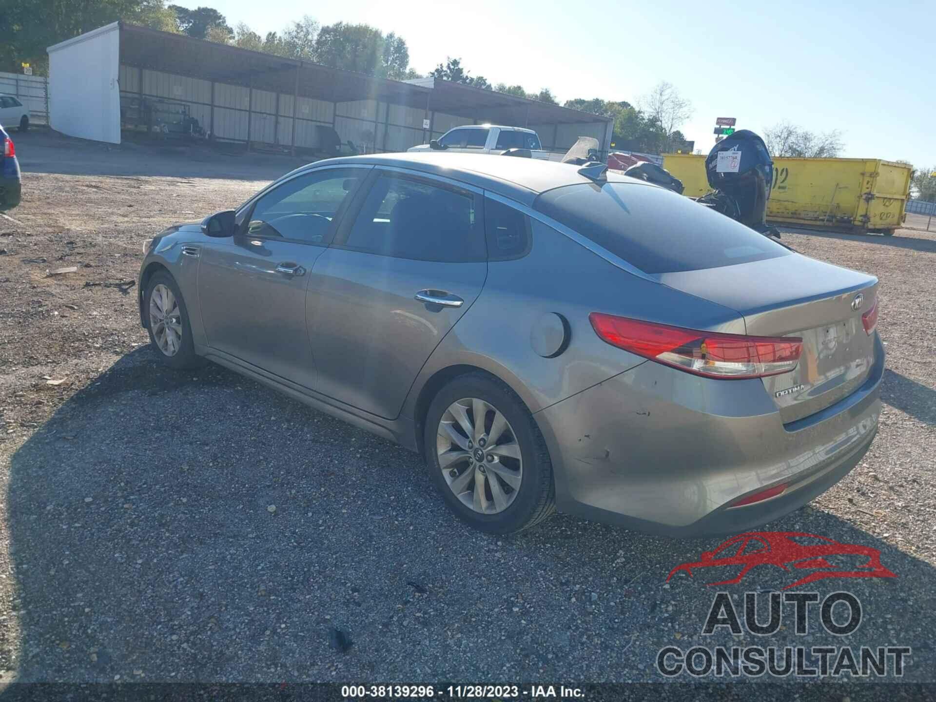 KIA OPTIMA 2016 - 5XXGT4L36GG002007