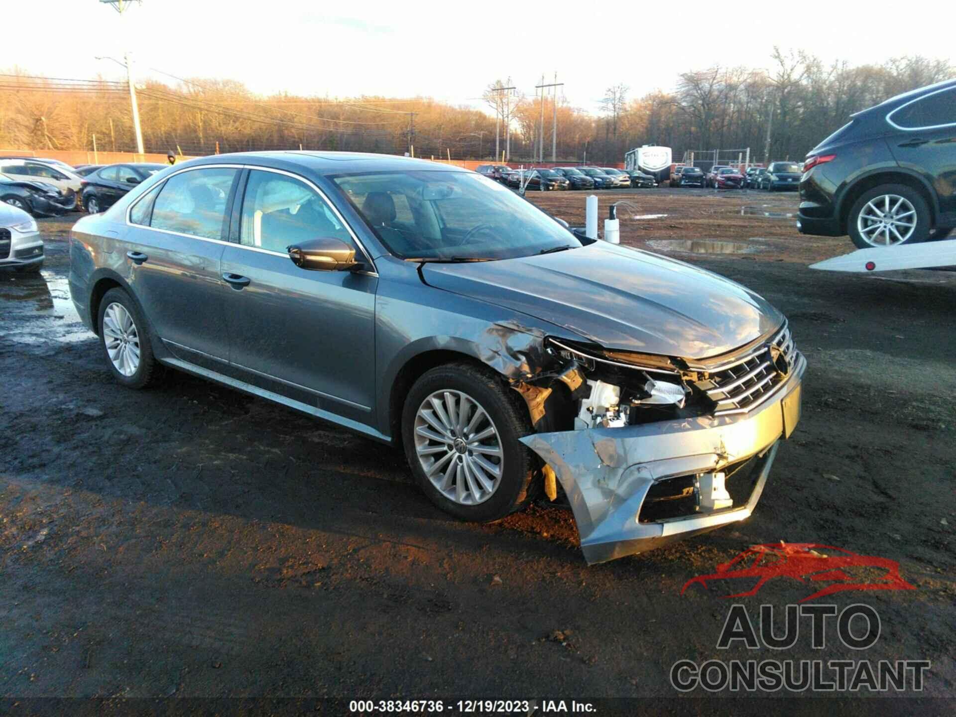 VOLKSWAGEN PASSAT 2017 - 1VWBT7A37HC016527