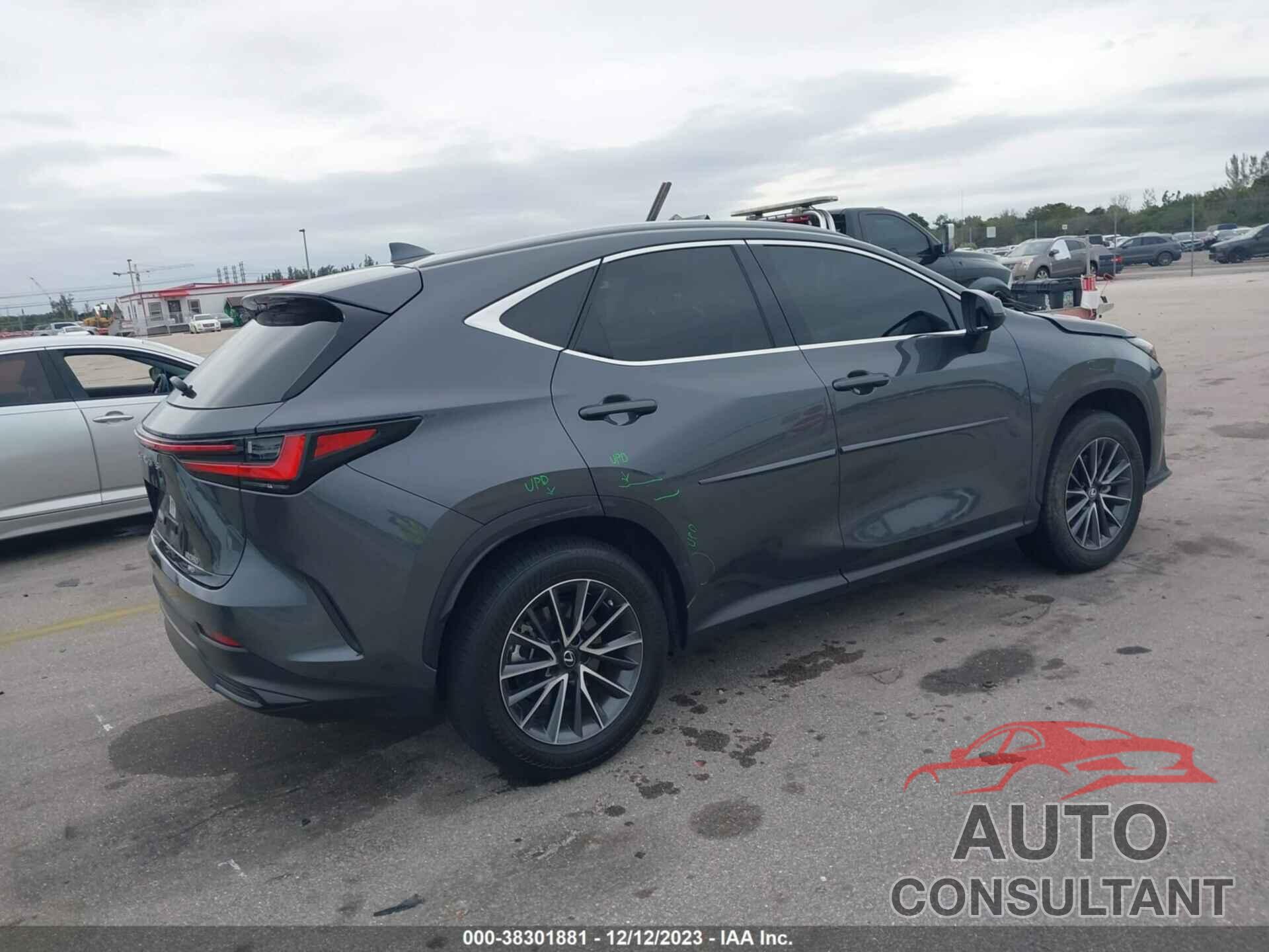 LEXUS NX 350 2022 - 2T2GGCEZ6NC011726