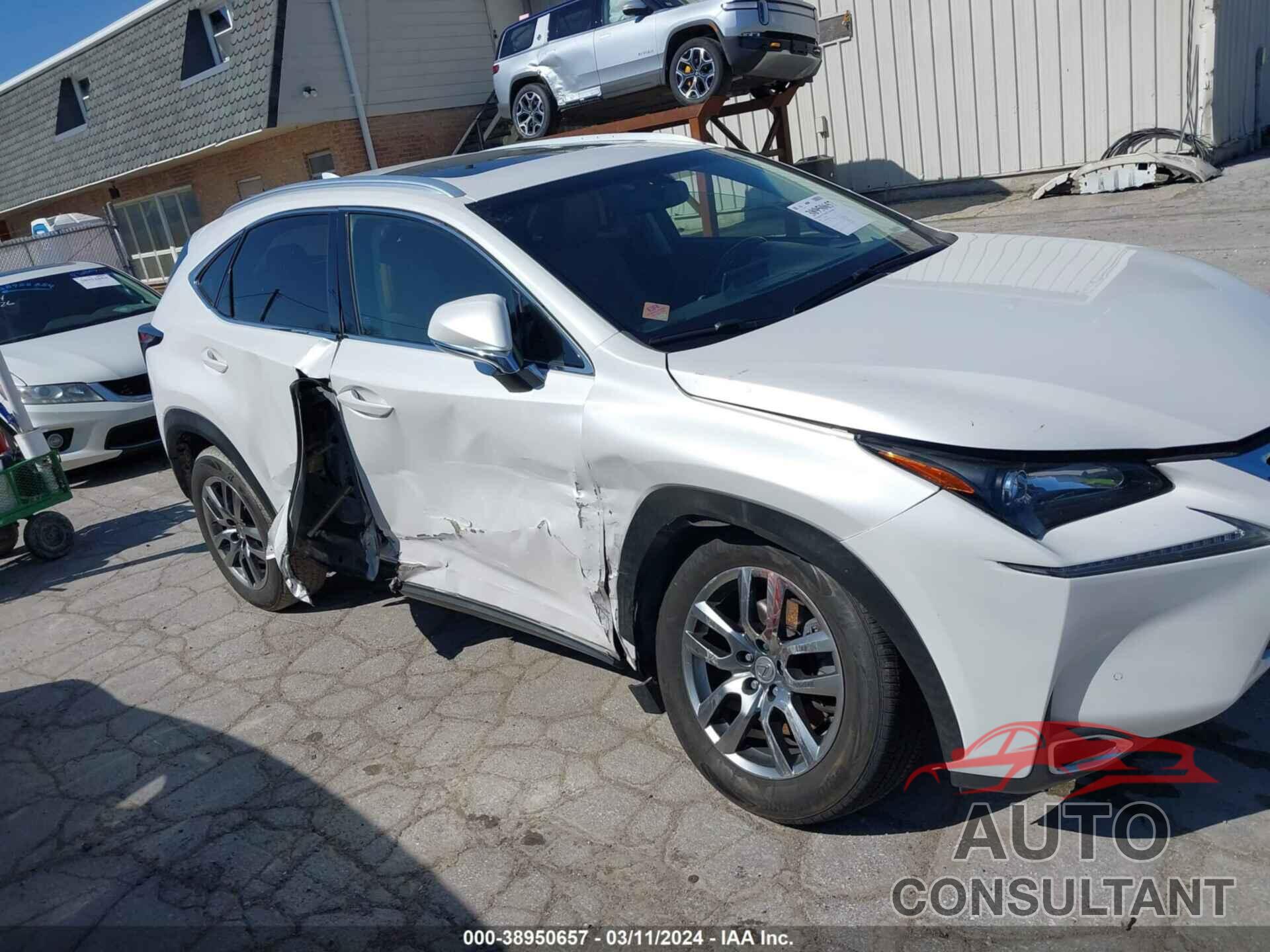 LEXUS NX 200T 2016 - JTJYARBZ6G2031782