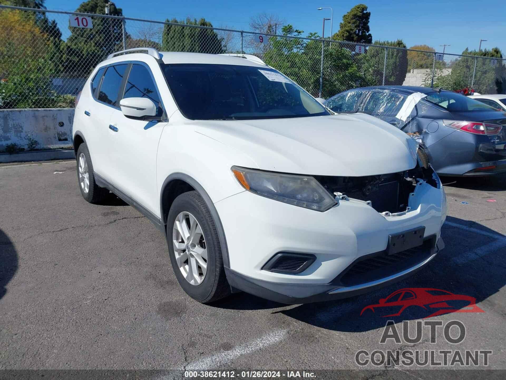 NISSAN ROGUE 2016 - KNMAT2MT1GP657564