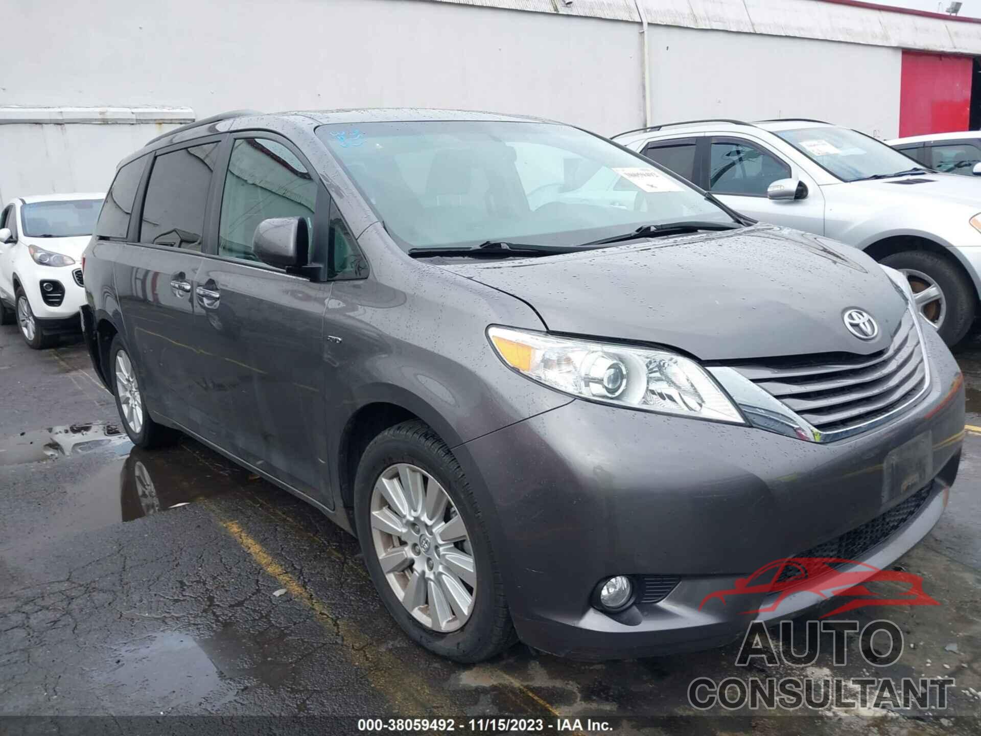 TOYOTA SIENNA 2017 - 5TDDZ3DC4HS187751