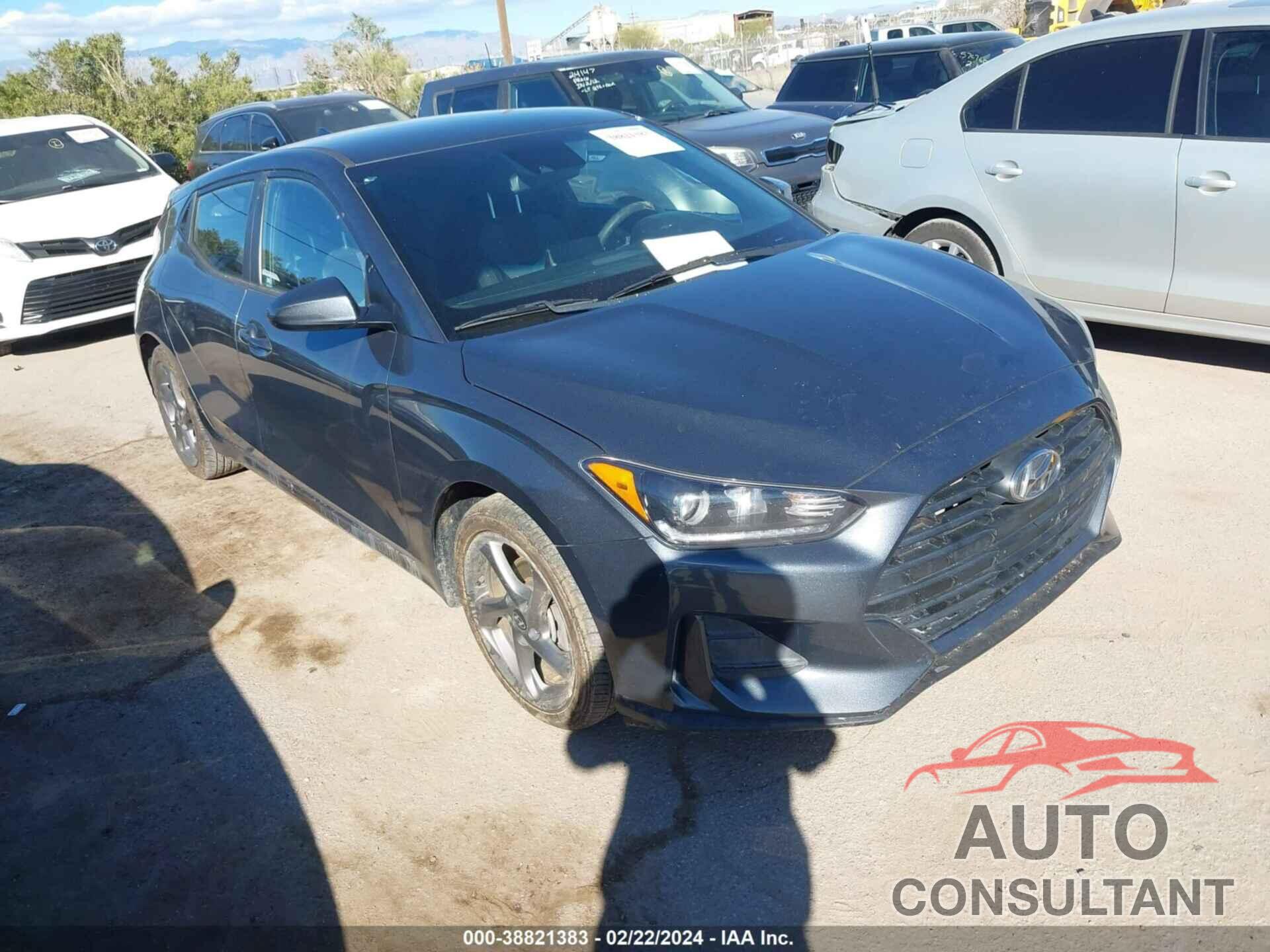 HYUNDAI VELOSTER 2019 - KMHTG6AF9KU019698