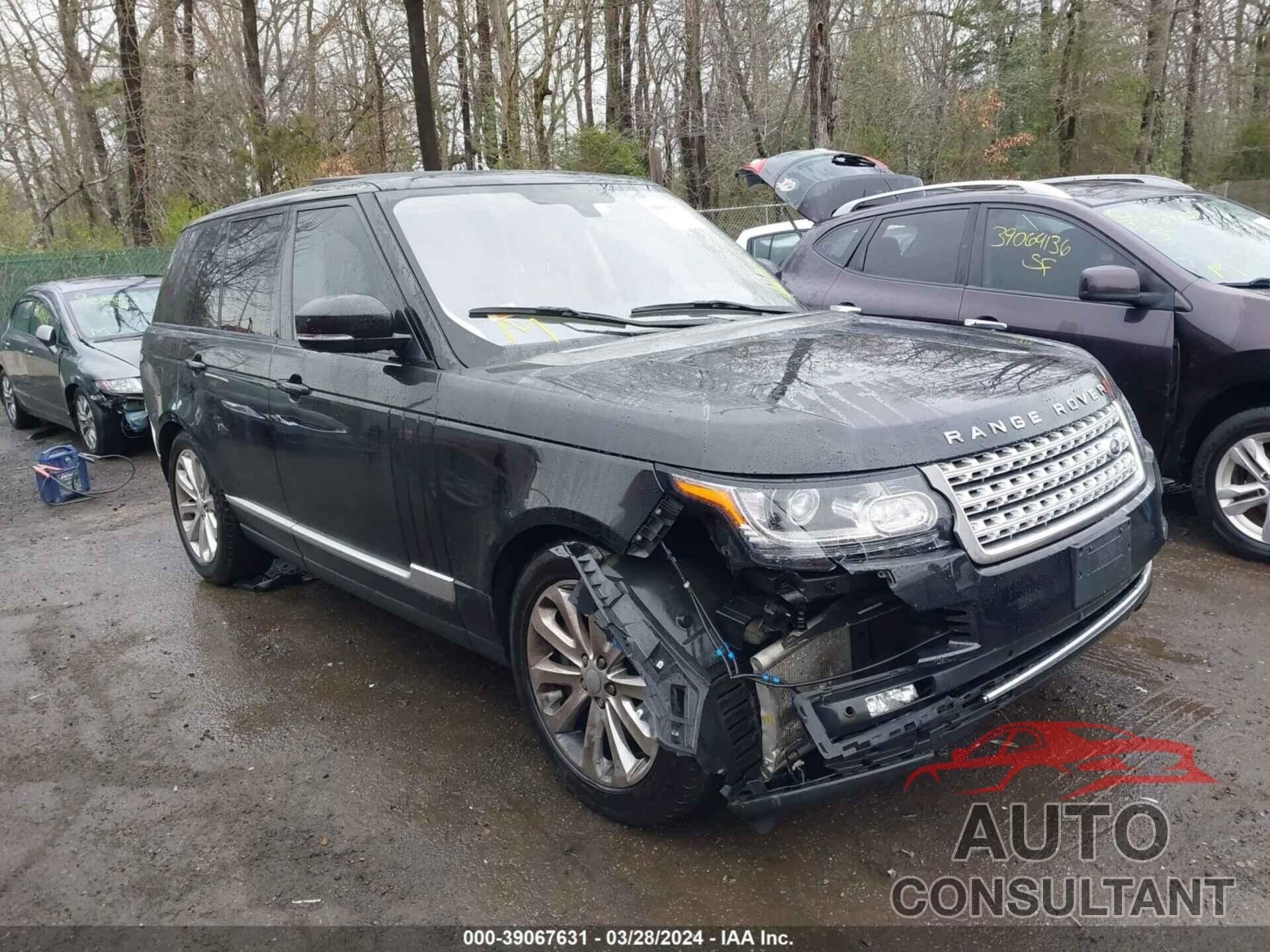 LAND ROVER RANGE ROVER 2016 - SALGS2PF6GA311816