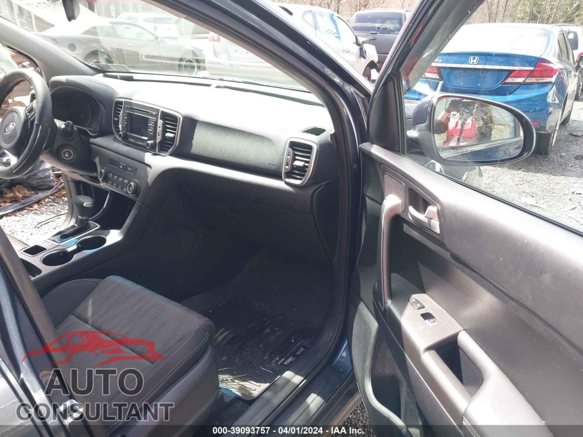 KIA SPORTAGE 2019 - KNDPMCAC9K7600703