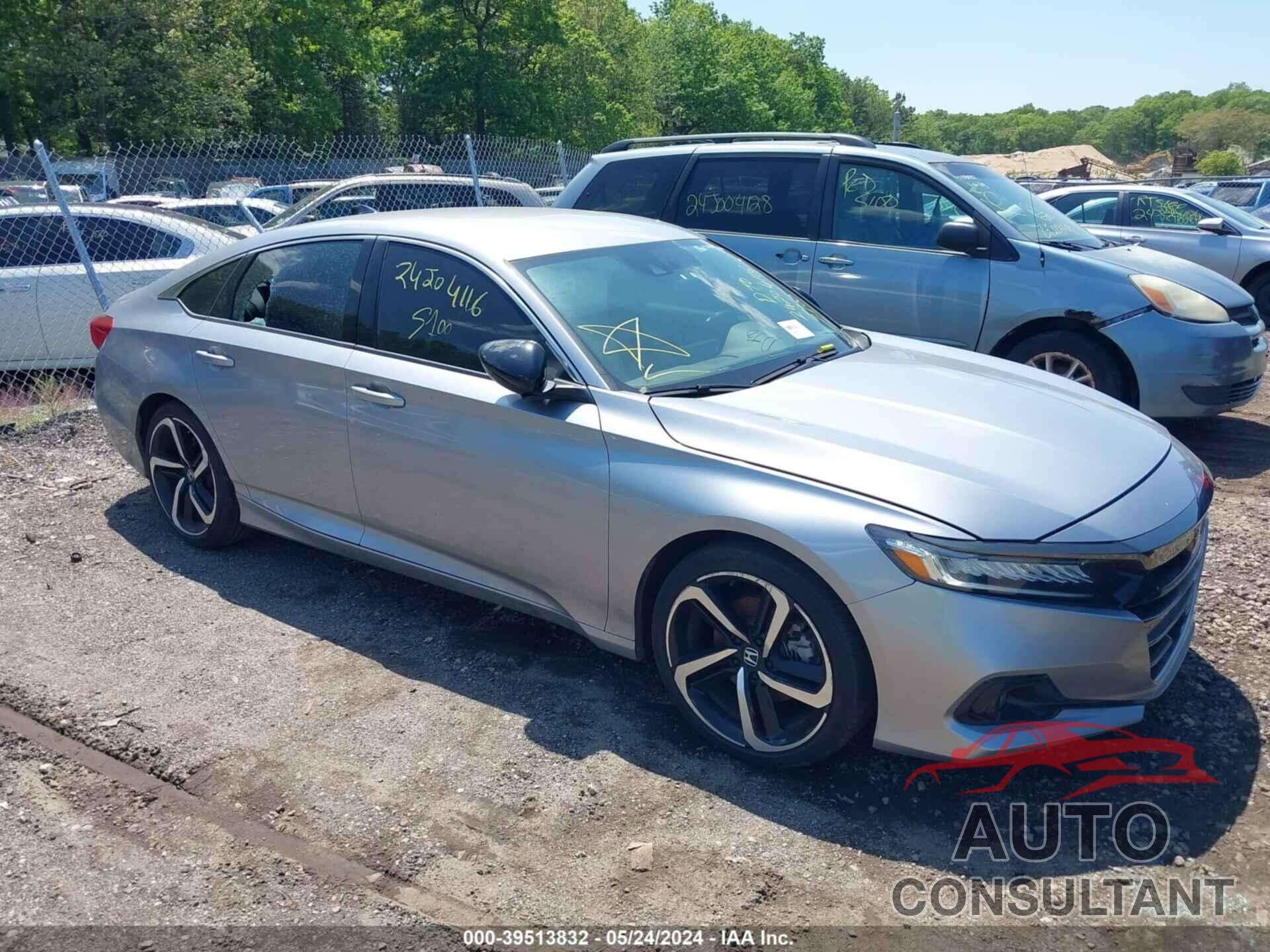 HONDA ACCORD 2021 - 1HGCV1F42MA055145