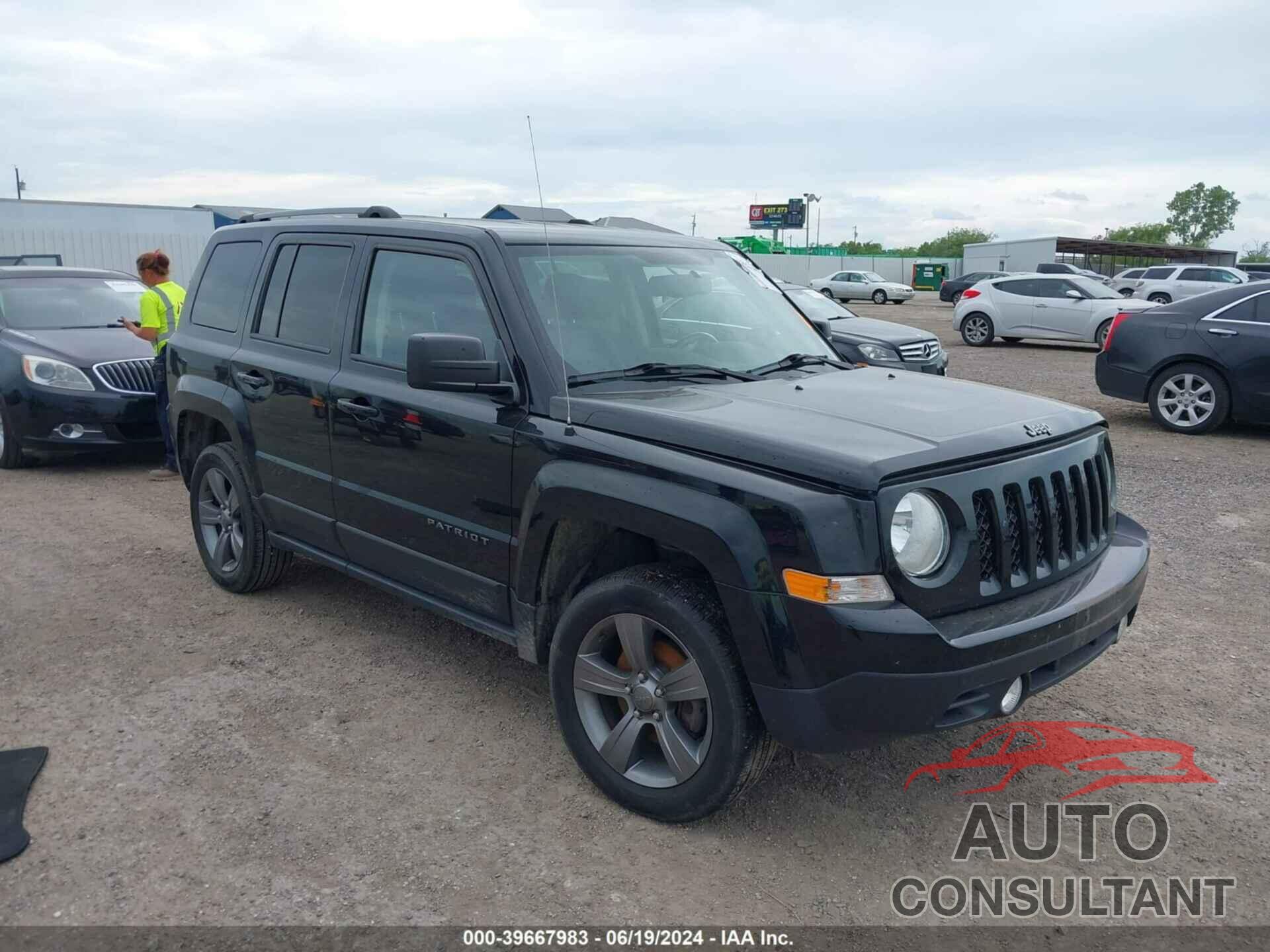 JEEP PATRIOT 2017 - 1C4NJPBA1HD189344