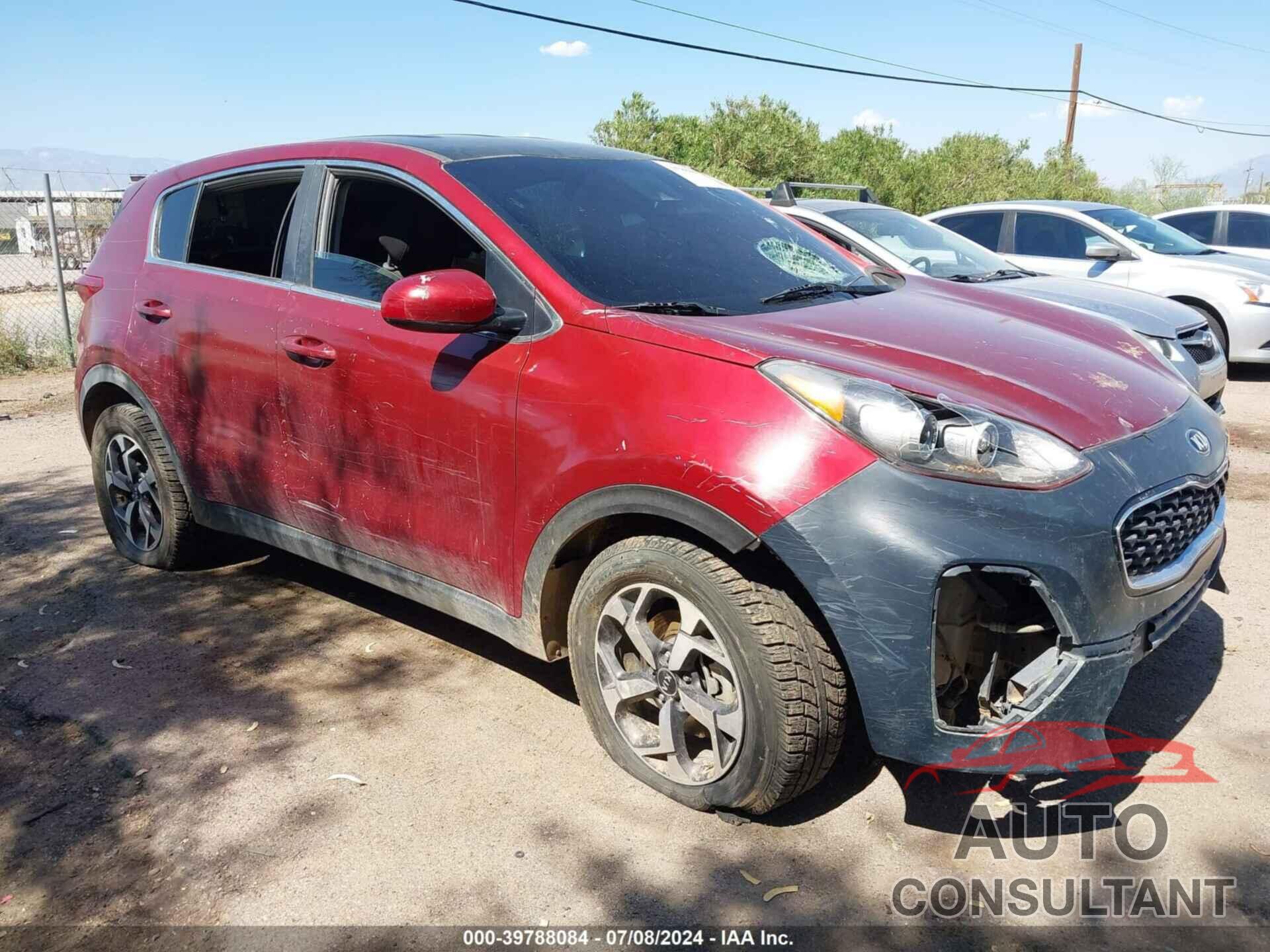 KIA SPORTAGE 2021 - KNDPM3AC7M7877675