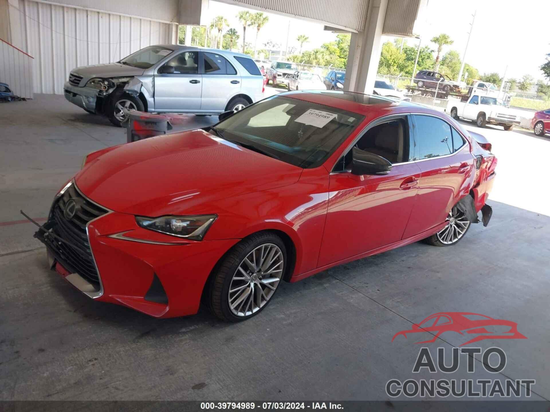 LEXUS IS 200T 2017 - JTHBA1D26H5040376