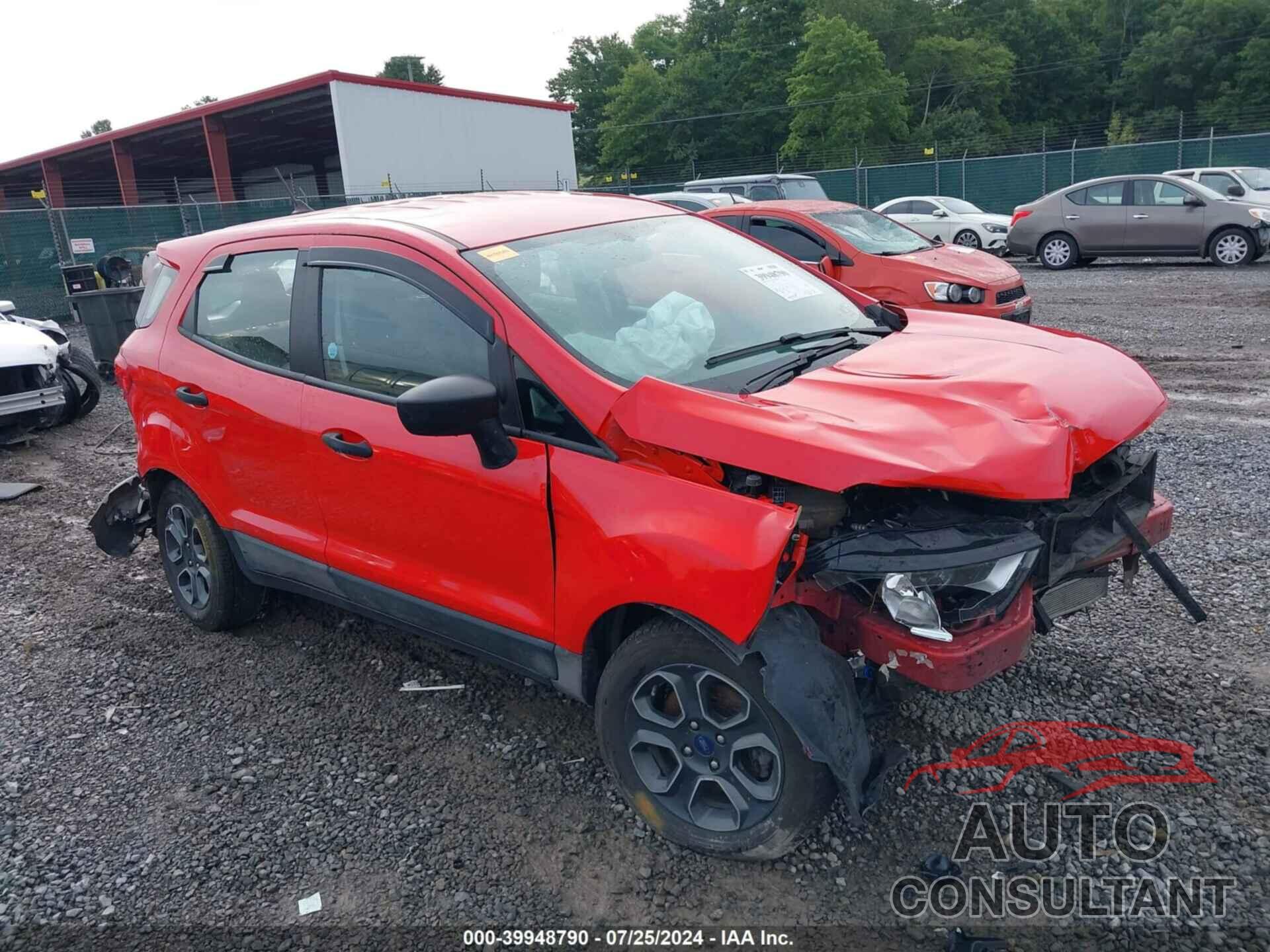 FORD ECOSPORT 2021 - MAJ6S3FL3MC416805